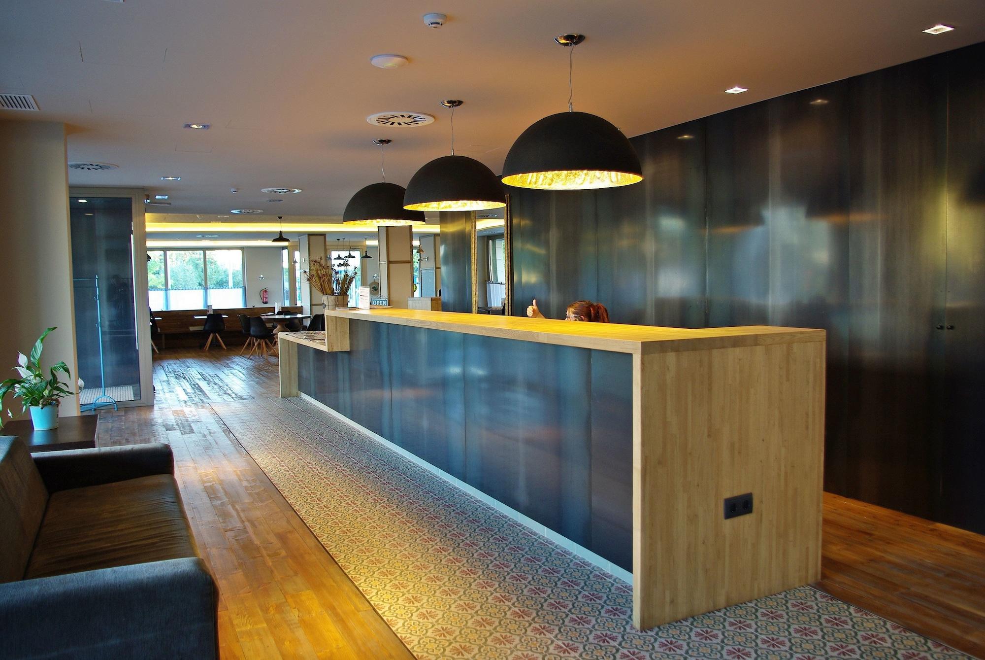 Vista Lobby Aparthotel Arrels d'Empordà