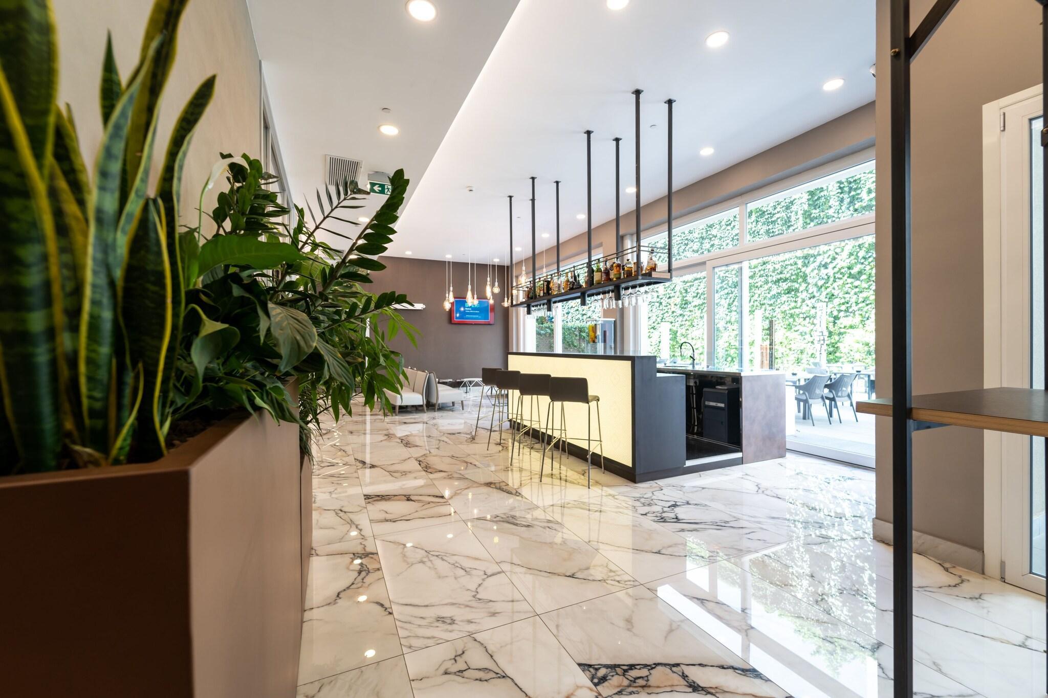 Vista Lobby Hotel Milano Castello