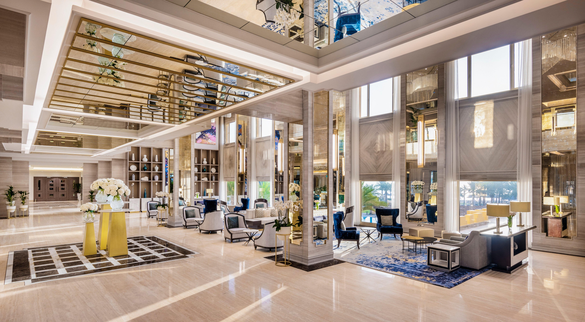 Vista Lobby InterContinental Doha Beach & Spa by IHG