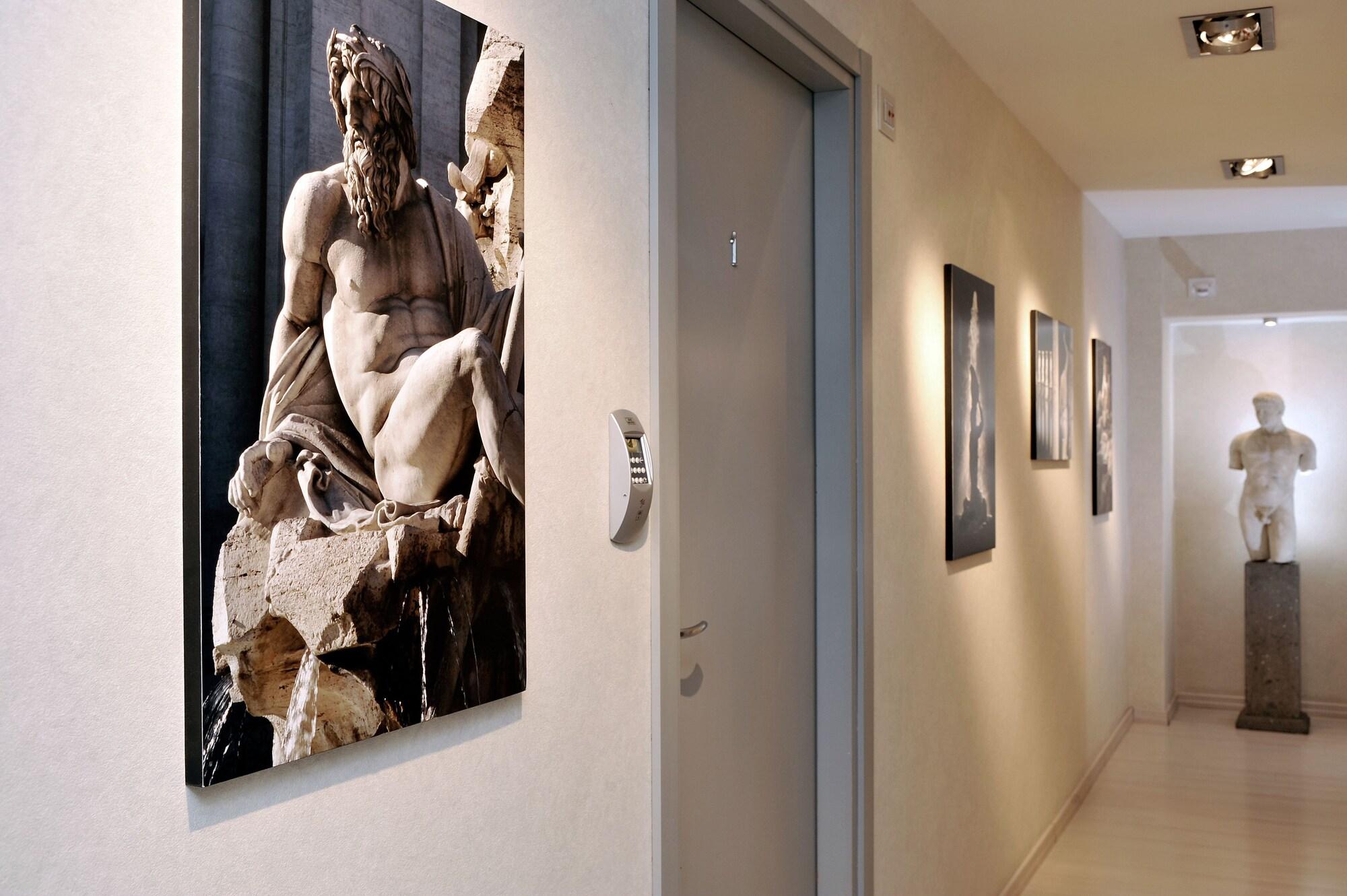 Vista Lobby Best Pantheon B&B