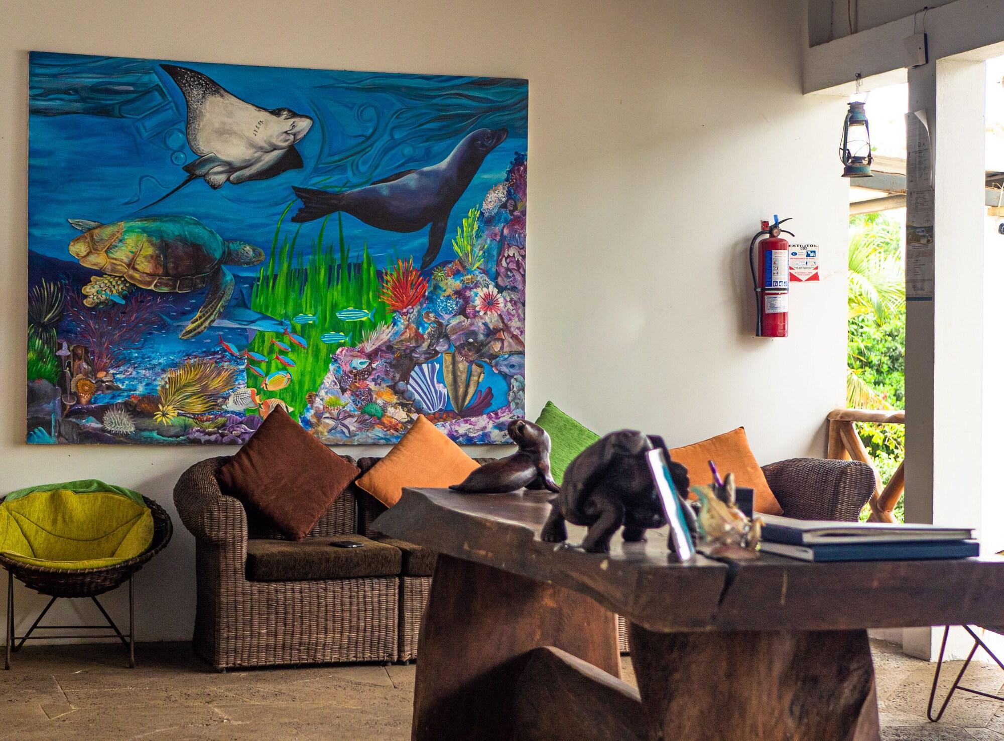 Vista Lobby Twin Hotel Galapagos