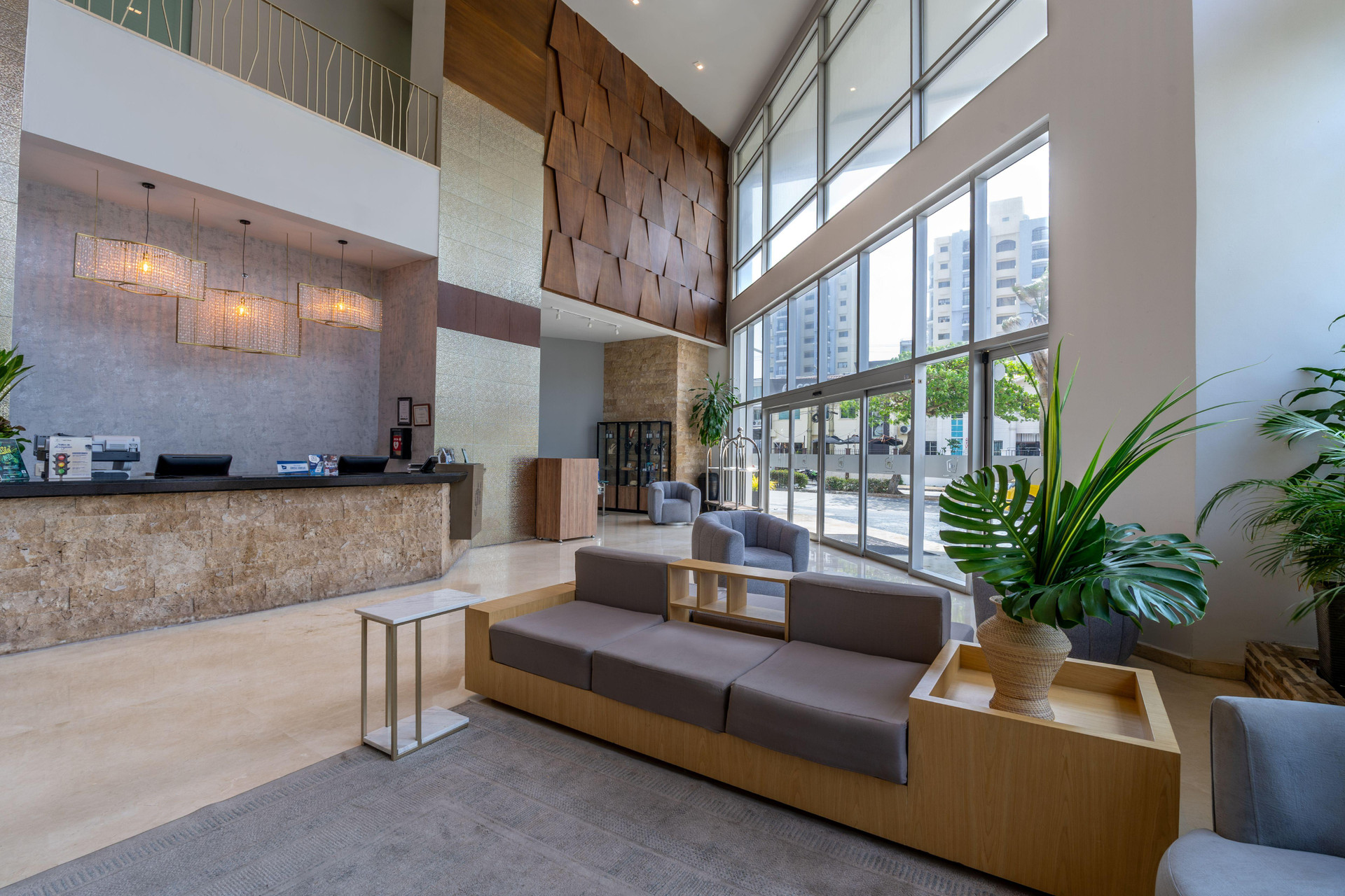 Vista Lobby GHL Hotel Barranquilla