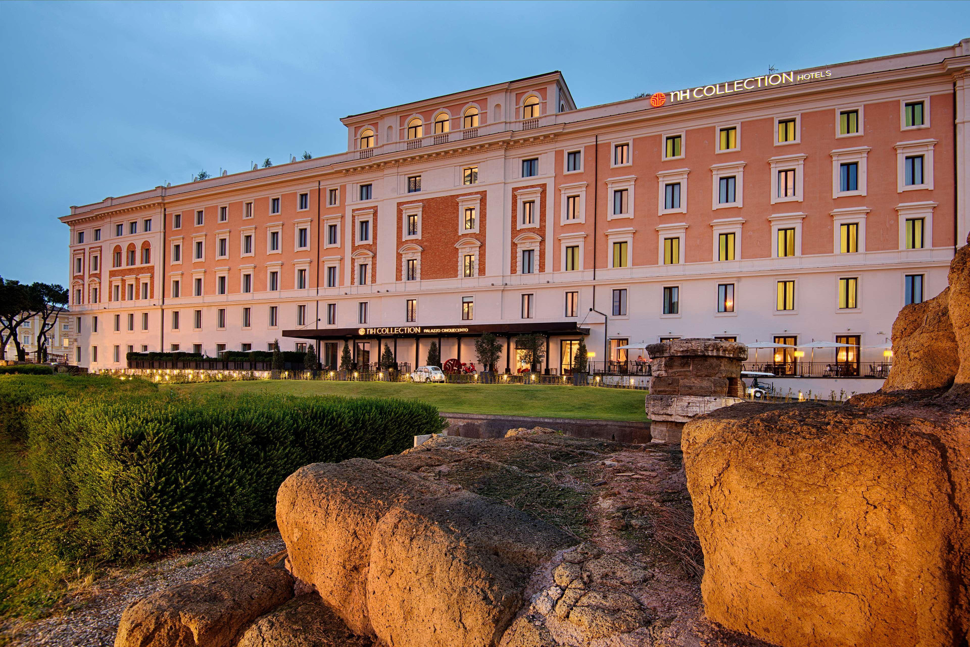 Vista Exterior NH Collection Roma Palazzo Cinquecento