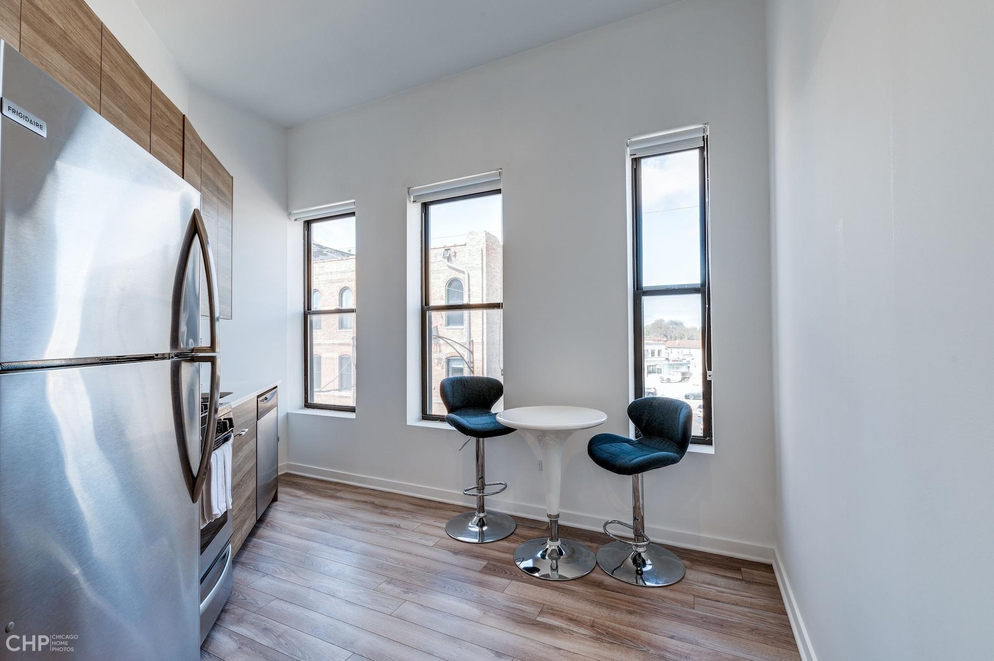 Equipamiento de Habitación Chicago Third Floor Studio by 747 Lofts