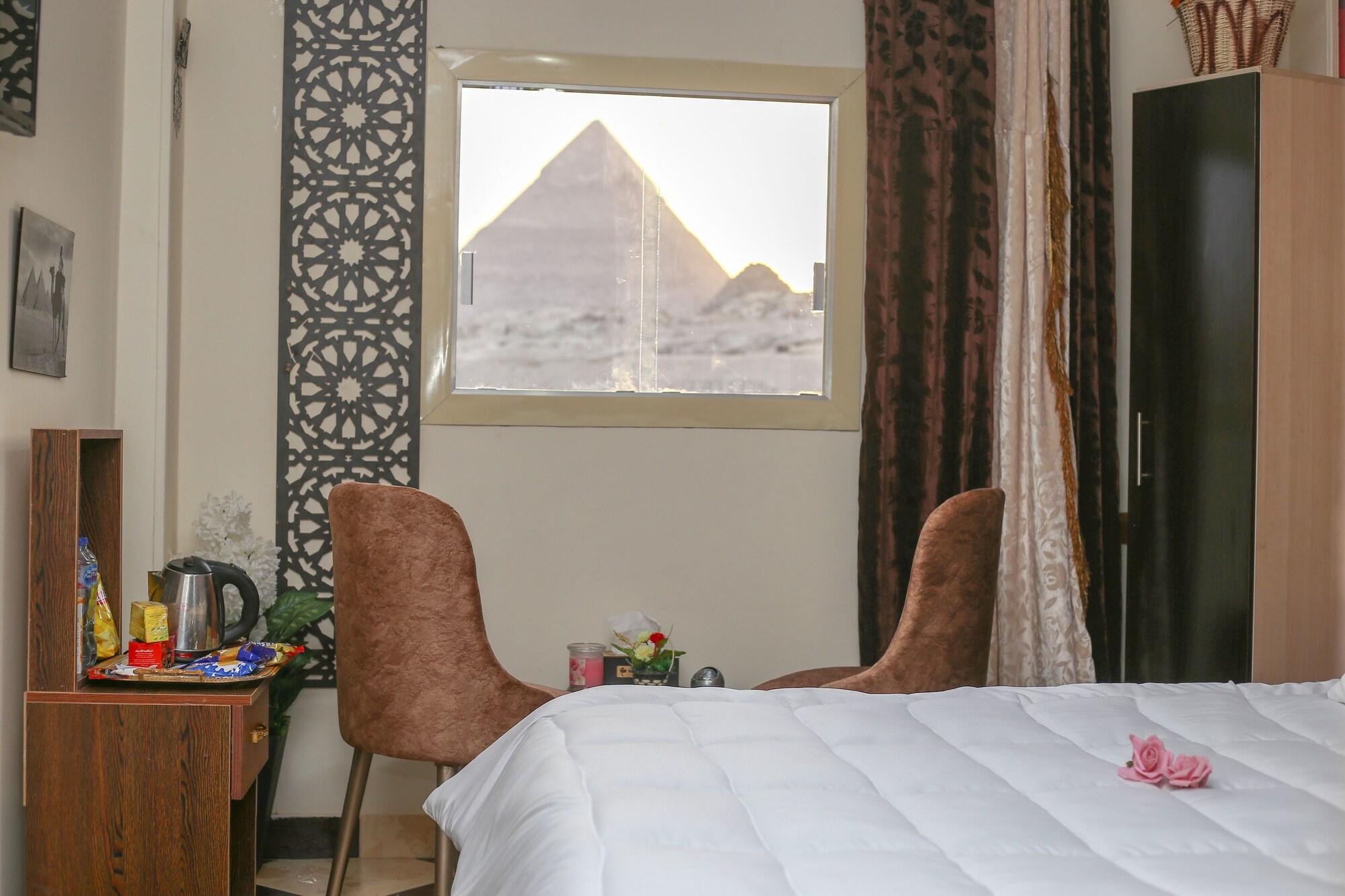 Varios sultan pyramids view