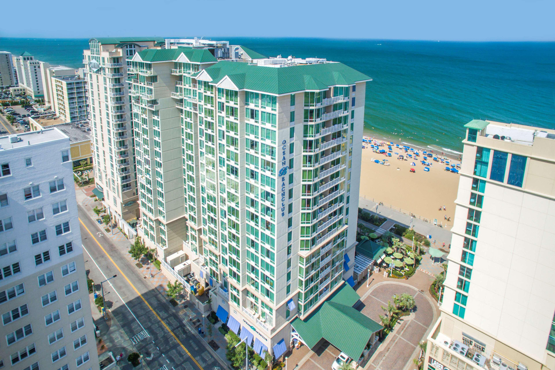 Vista Exterior Hilton Vacation Club Ocean Beach Club Virginia Beach