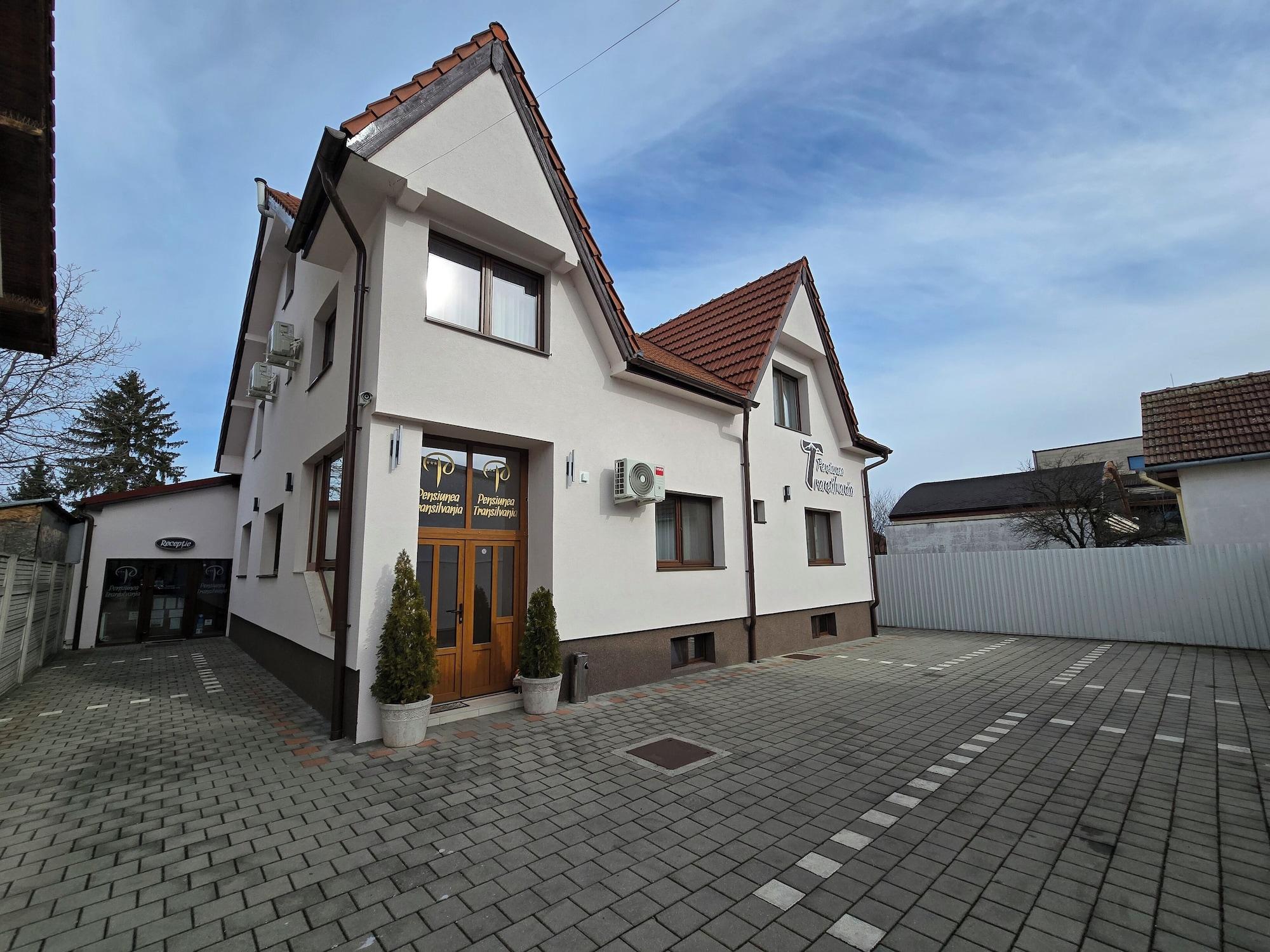 Vista Exterior Pensiunea Transilvania