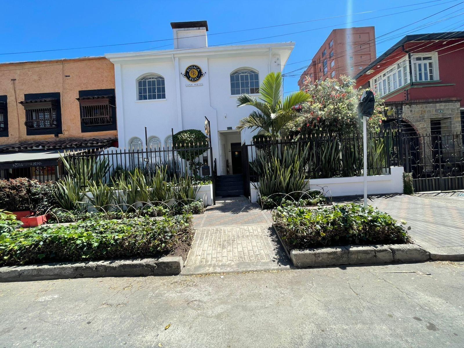 Vista Exterior Casa Hotel Boyaca Real