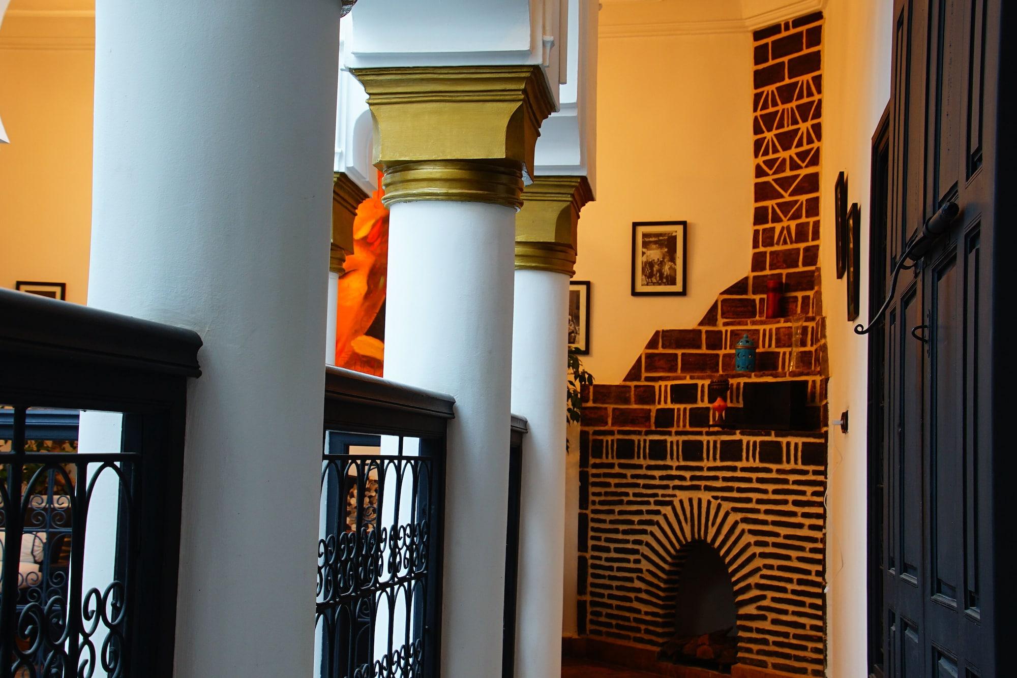 Vista Lobby Riad L'Orchidée & SPA