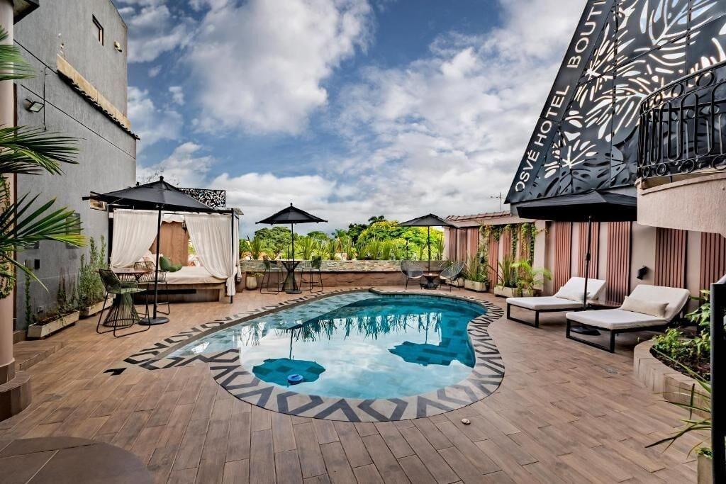 Vista Piscina Osve Hotel Boutique