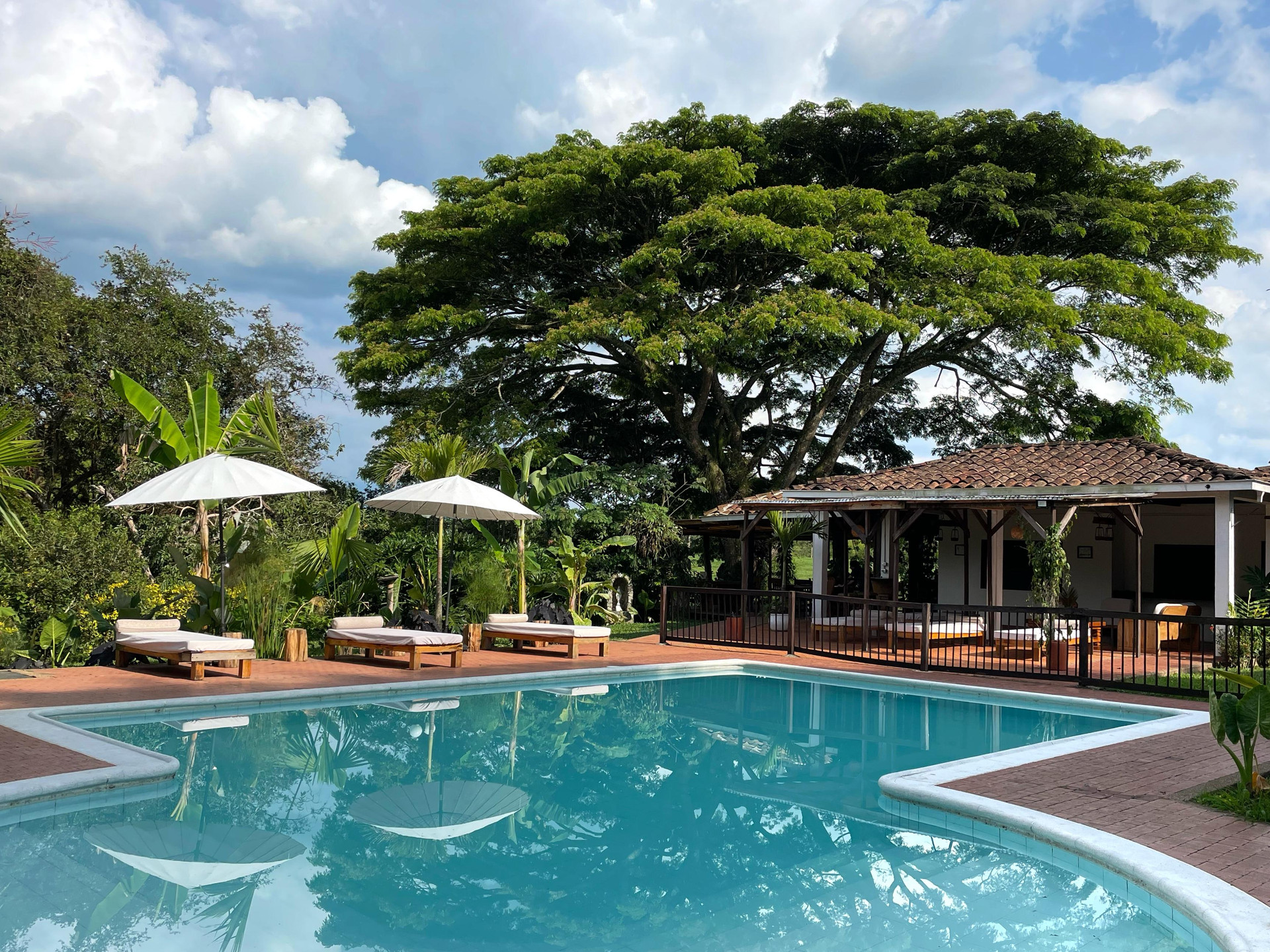 Vista Piscina MuchoSur Quimbaya