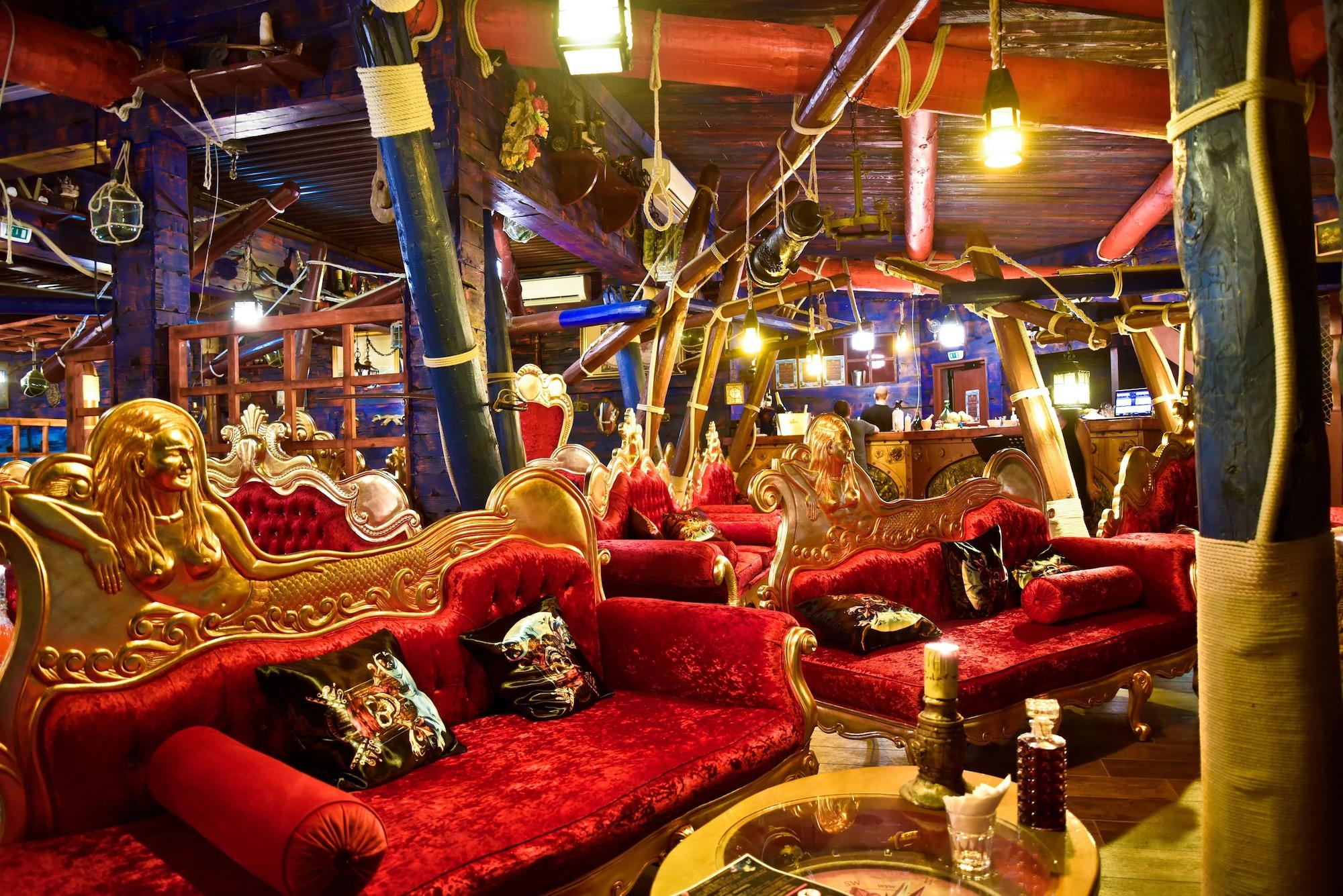 Bar/Salón Hôtel Cap Pirate
