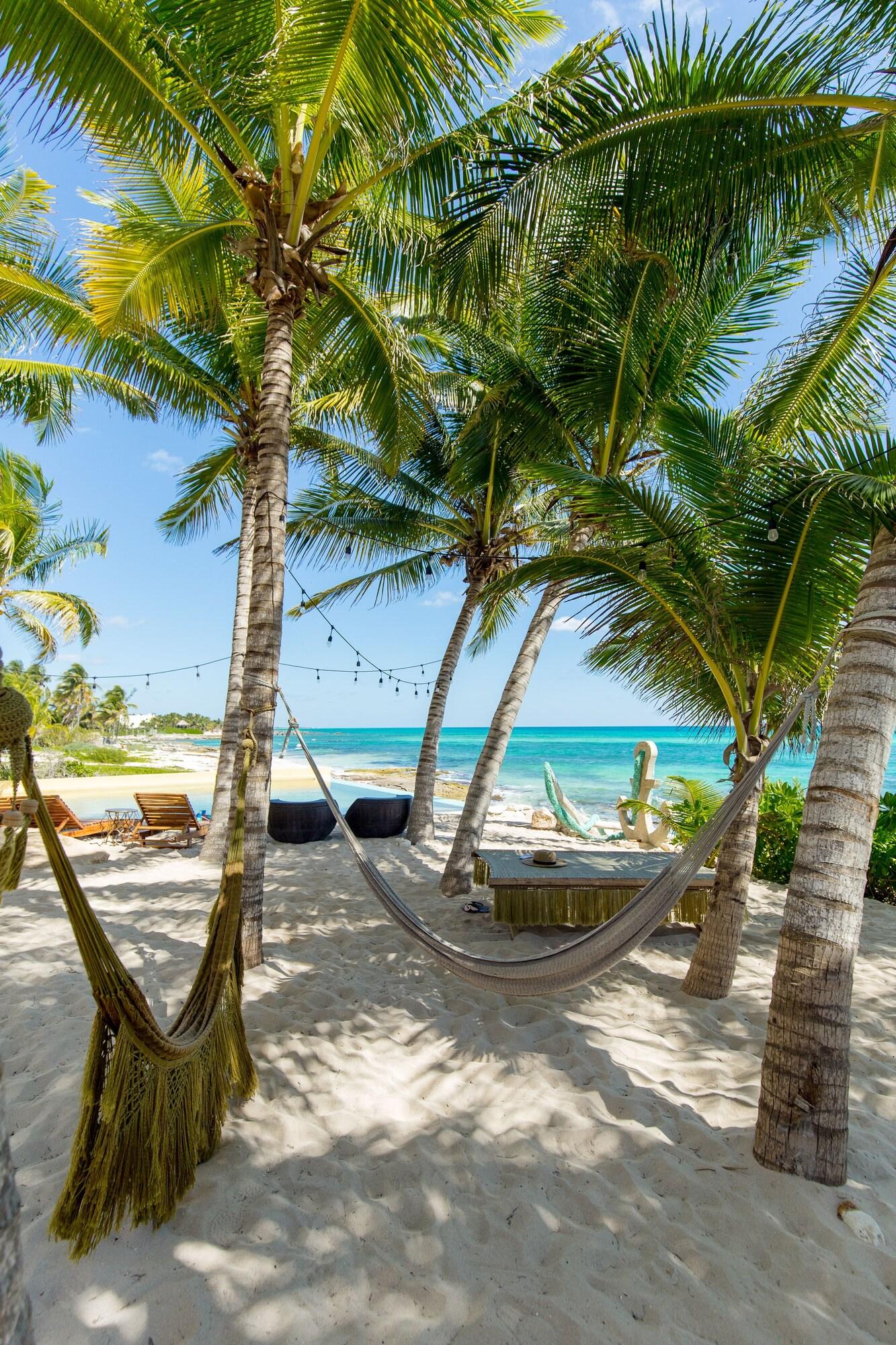 Instalaciones Recreativas Angelina 28 Beachfront and Family Apartments - Modern and Relaxing Long Stays (20 min from Cancun Airport)