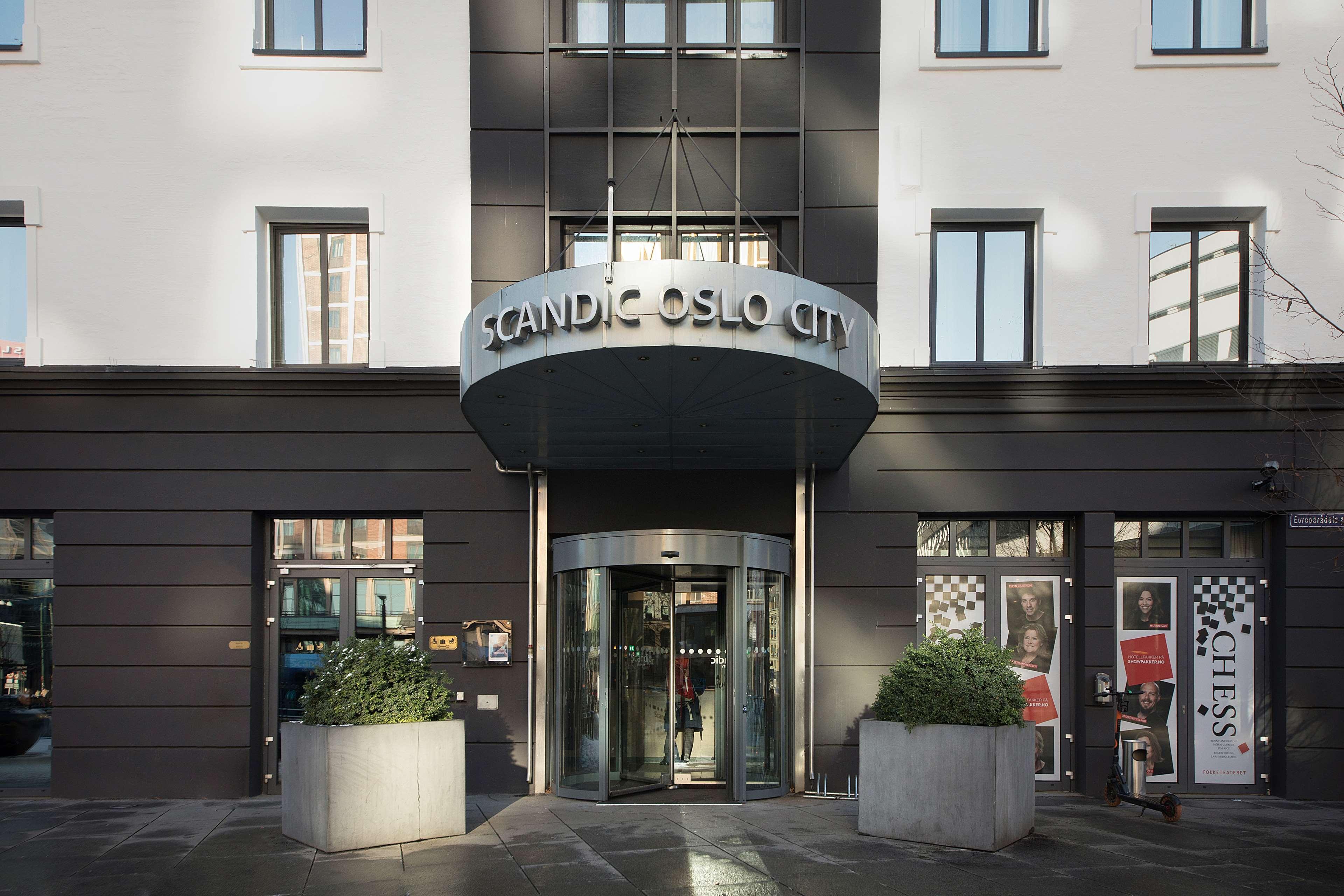 Vista Exterior Scandic Oslo City