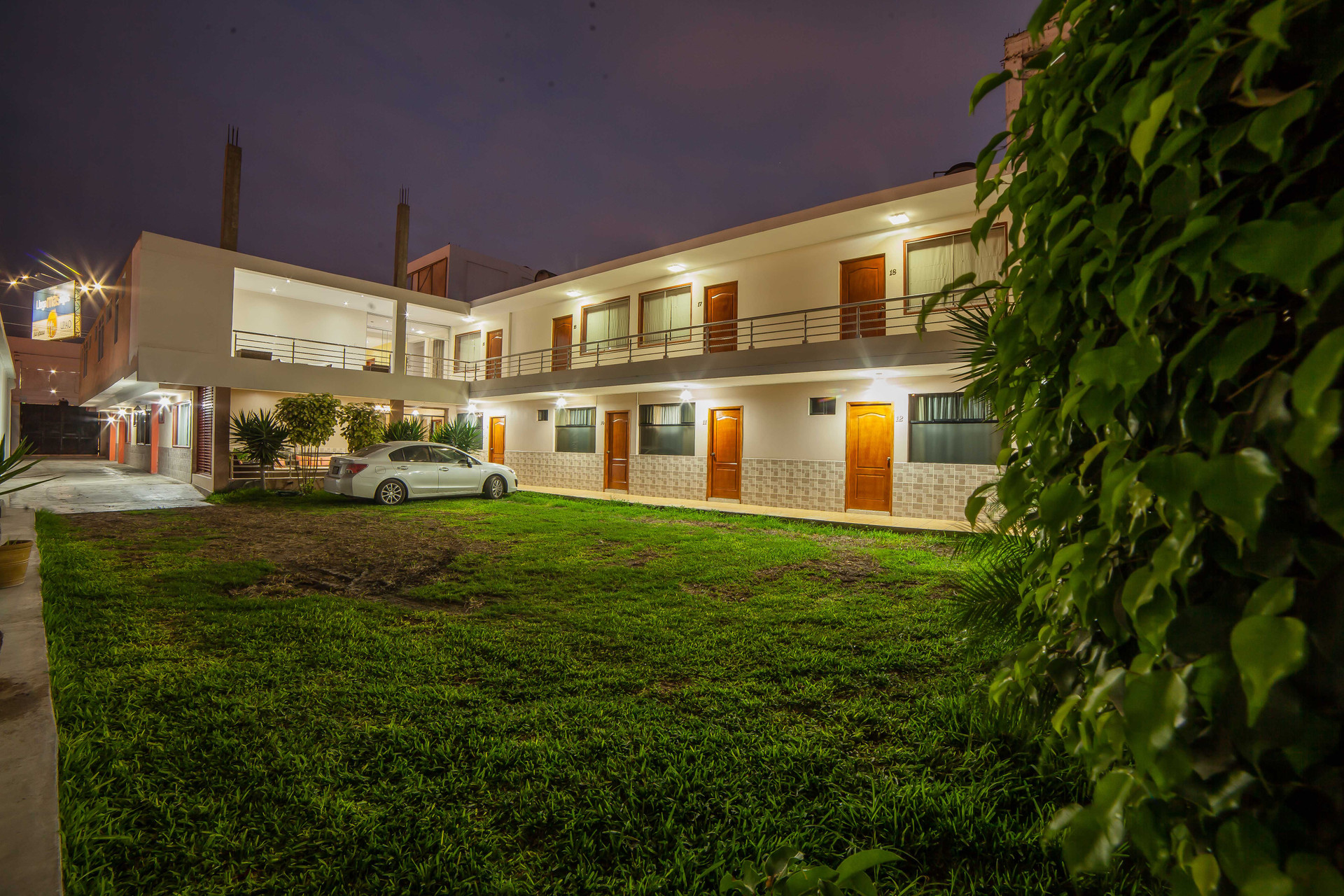 Vista Exterior Los Cocos