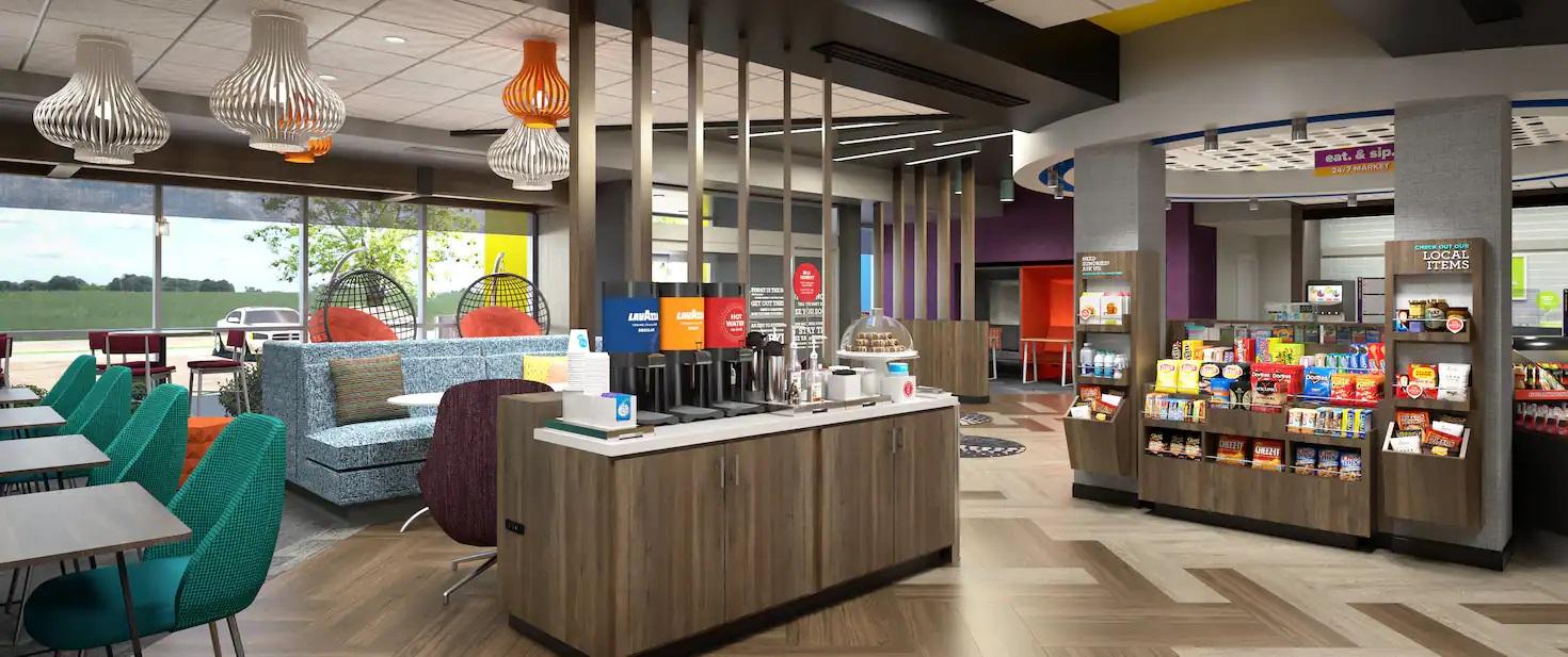 Bar/Salón Tru By Hilton Wilson