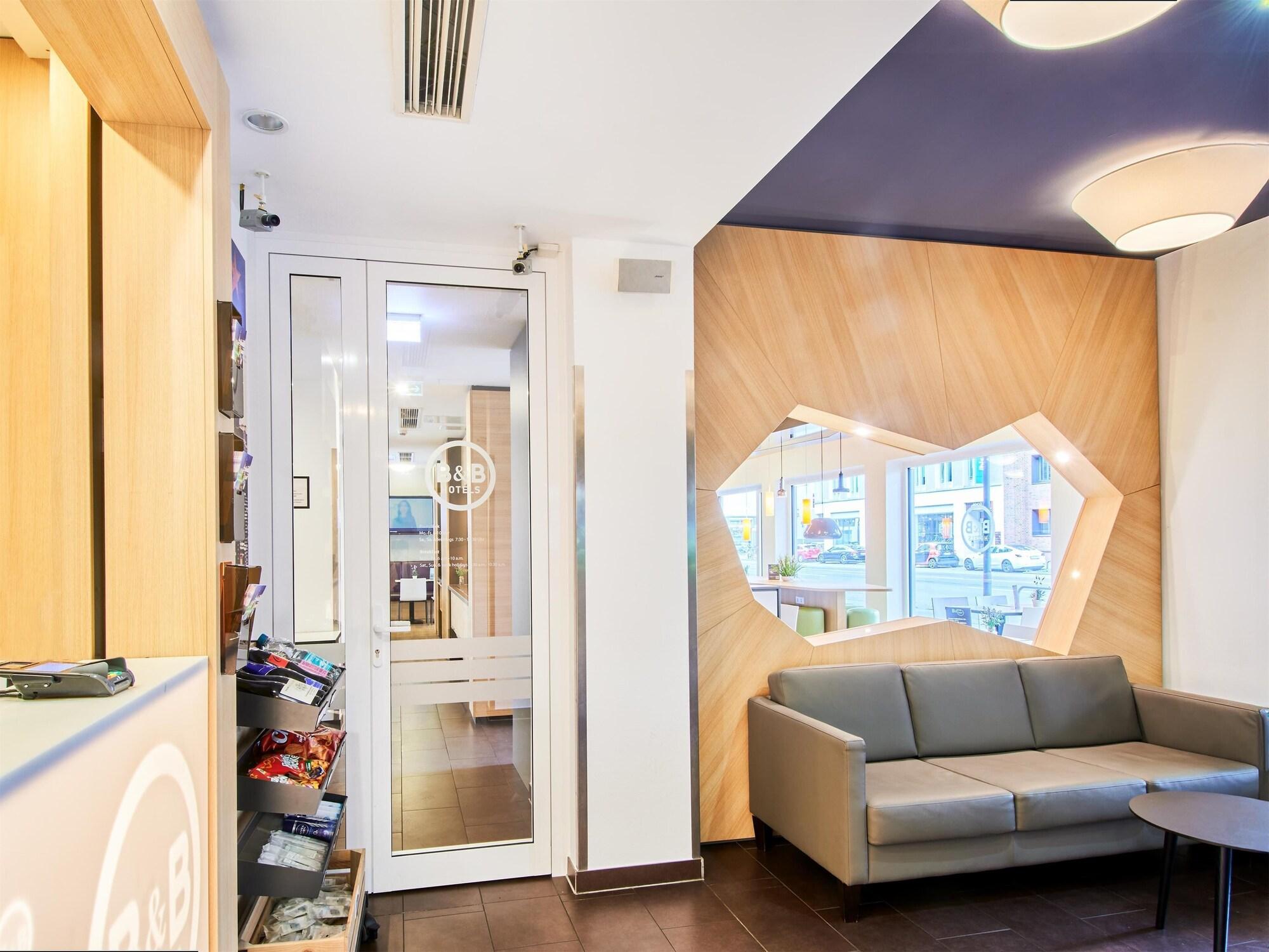 Vista Lobby B&B Hotel Frankfurt City-Ost