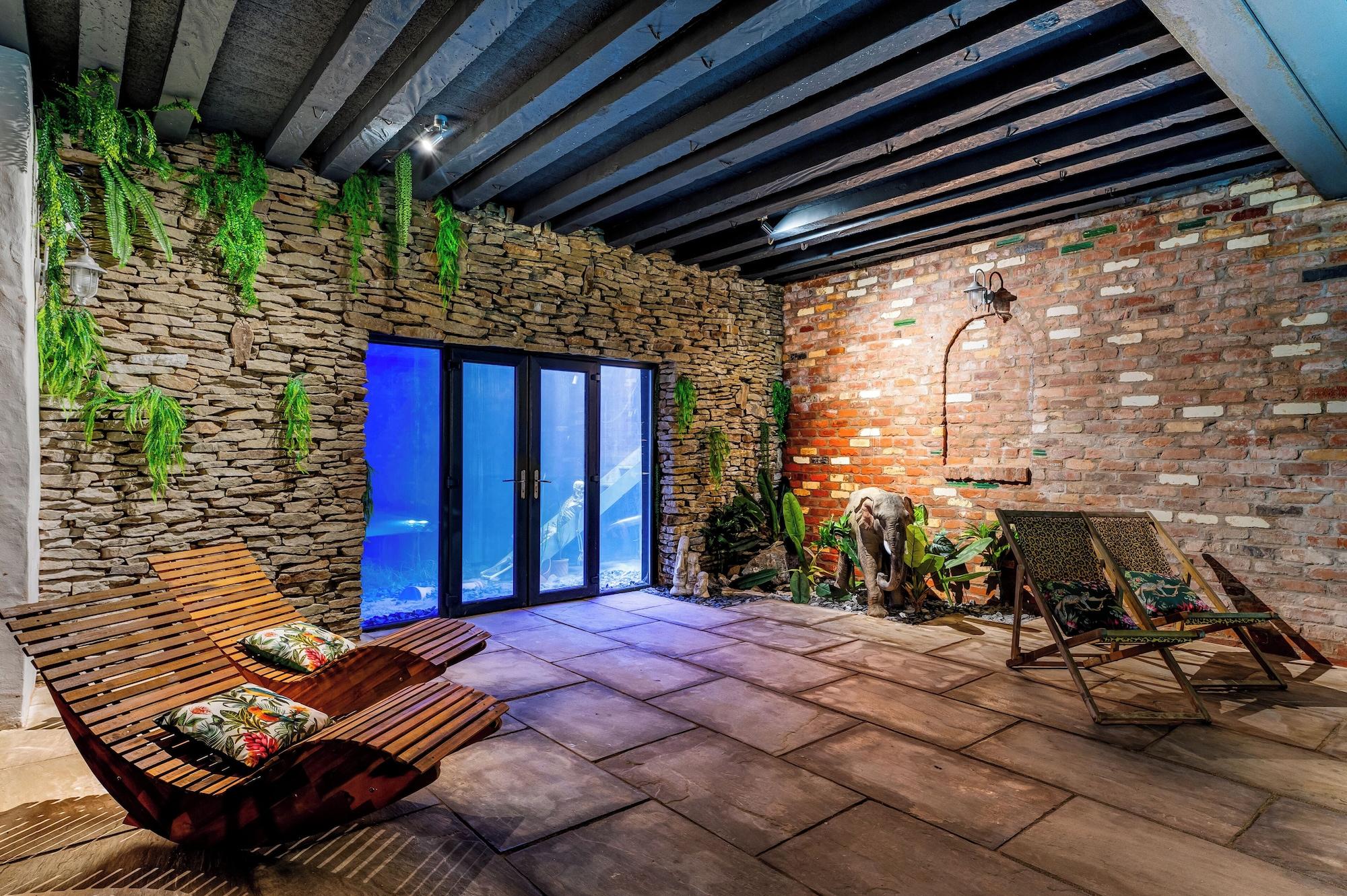 Vista Piscina Chapel Farm BNB