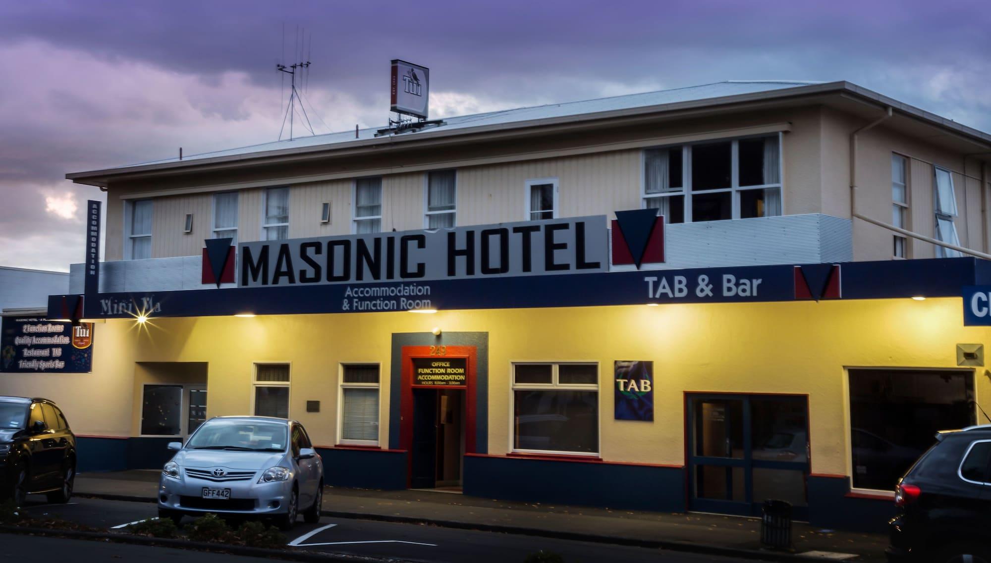 Vista Exterior Masonic Hotel