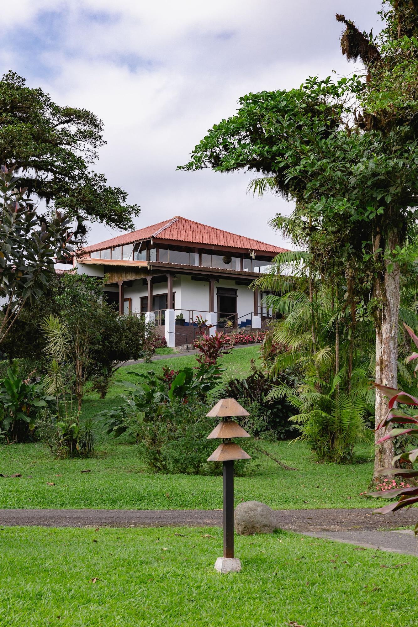 Vista Lobby Villa Blanca Cloud Forest Hotel + Retreat