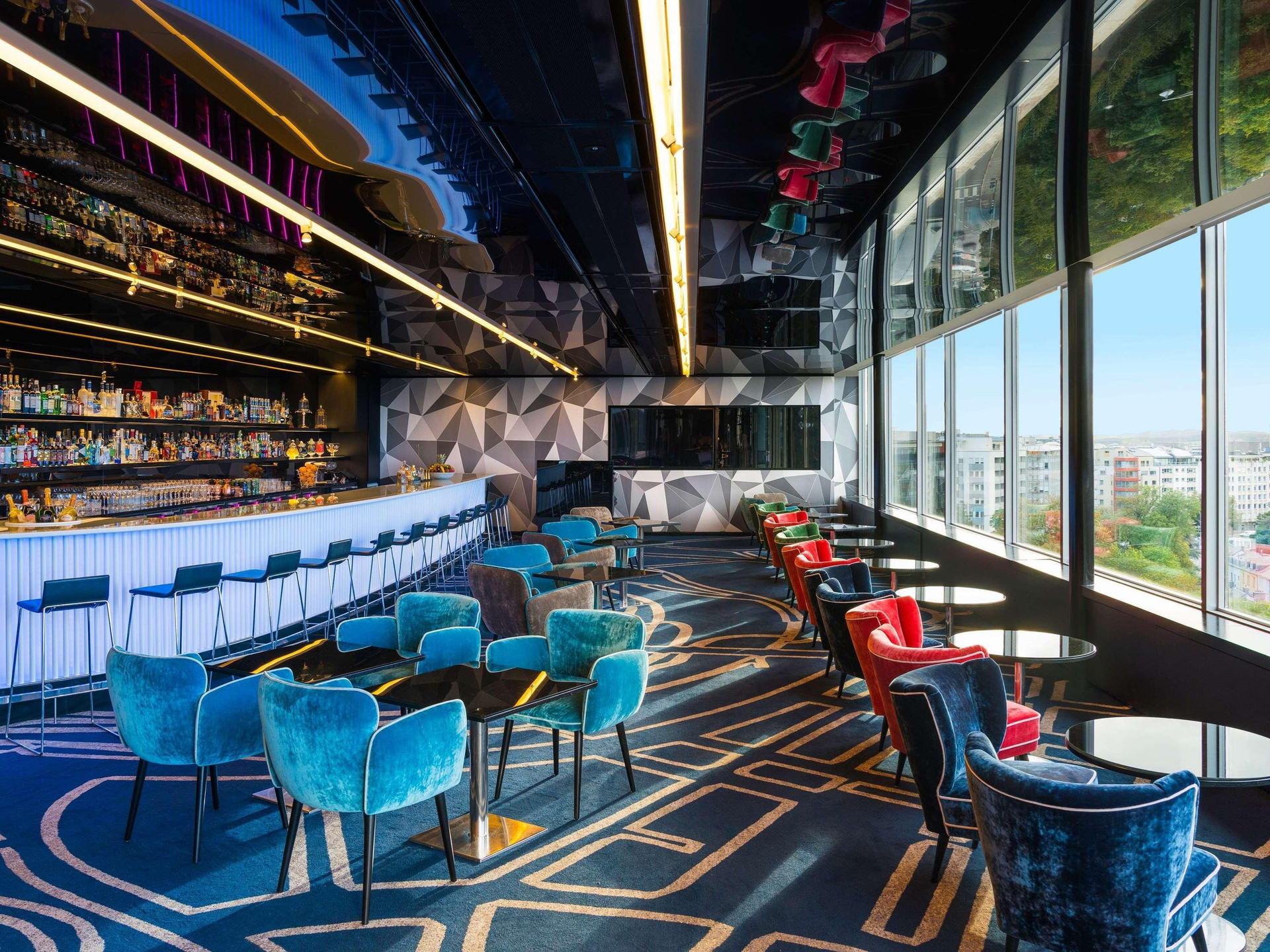 Bar/Salón Sofitel Luxembourg Le Grand Ducal