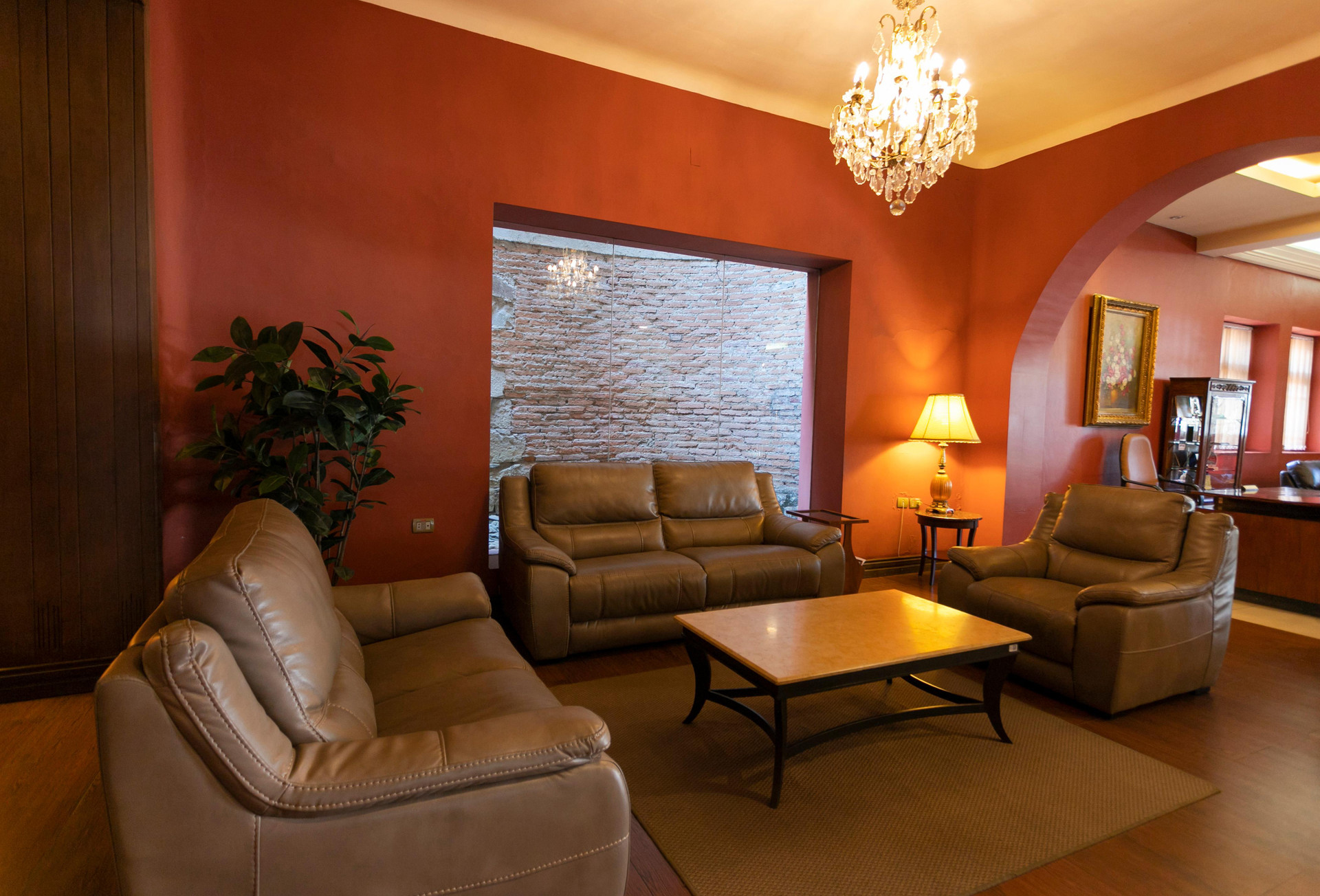 Vista Lobby Gran Hotel Cochabamba