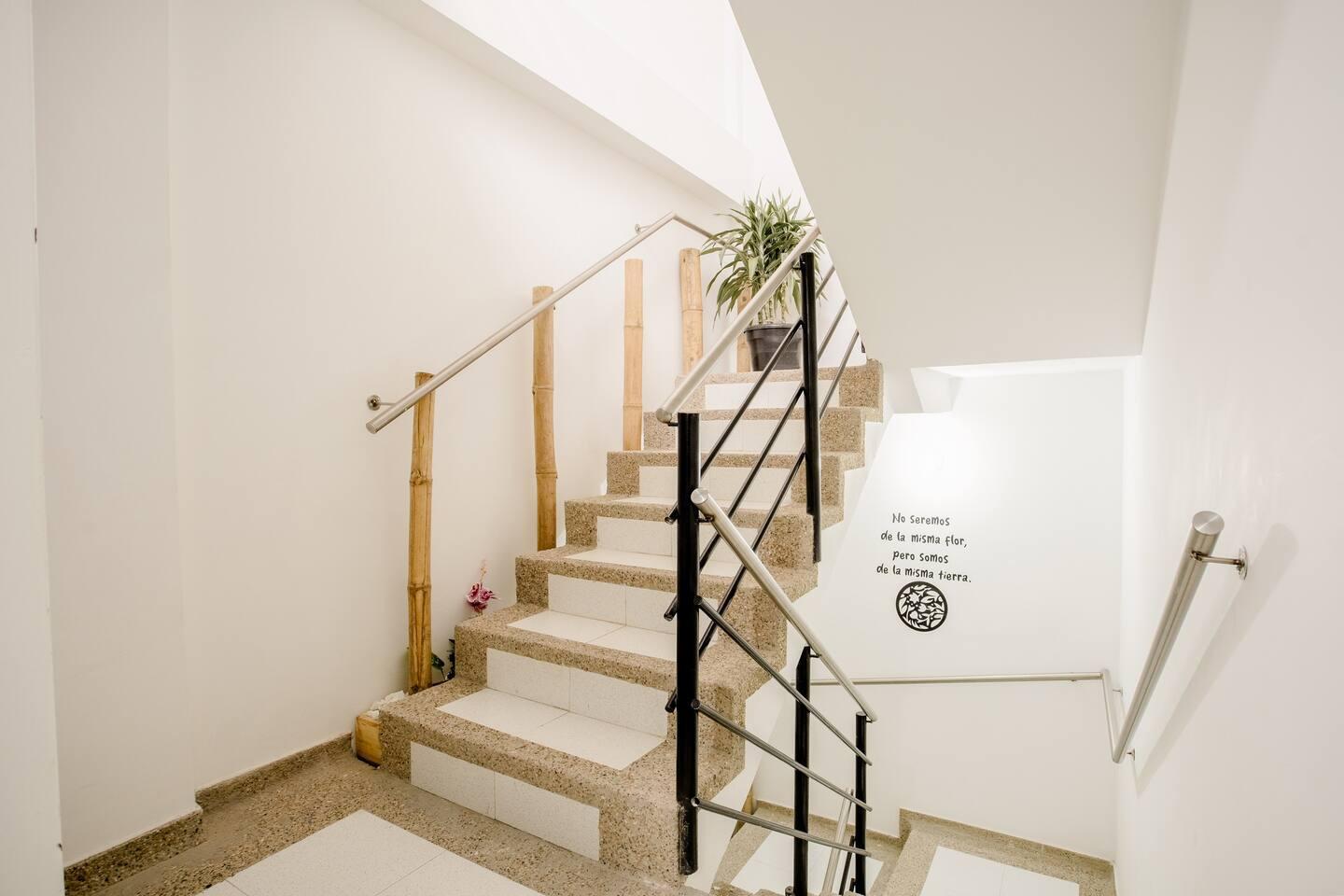 Corredores / Escaleras Hotel Natural Sevgi