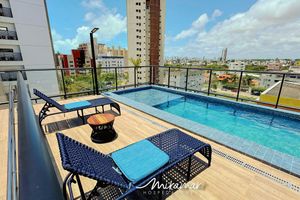 Alquiler Vacacional - Beach Way c/Piscina na cobertura - MH
