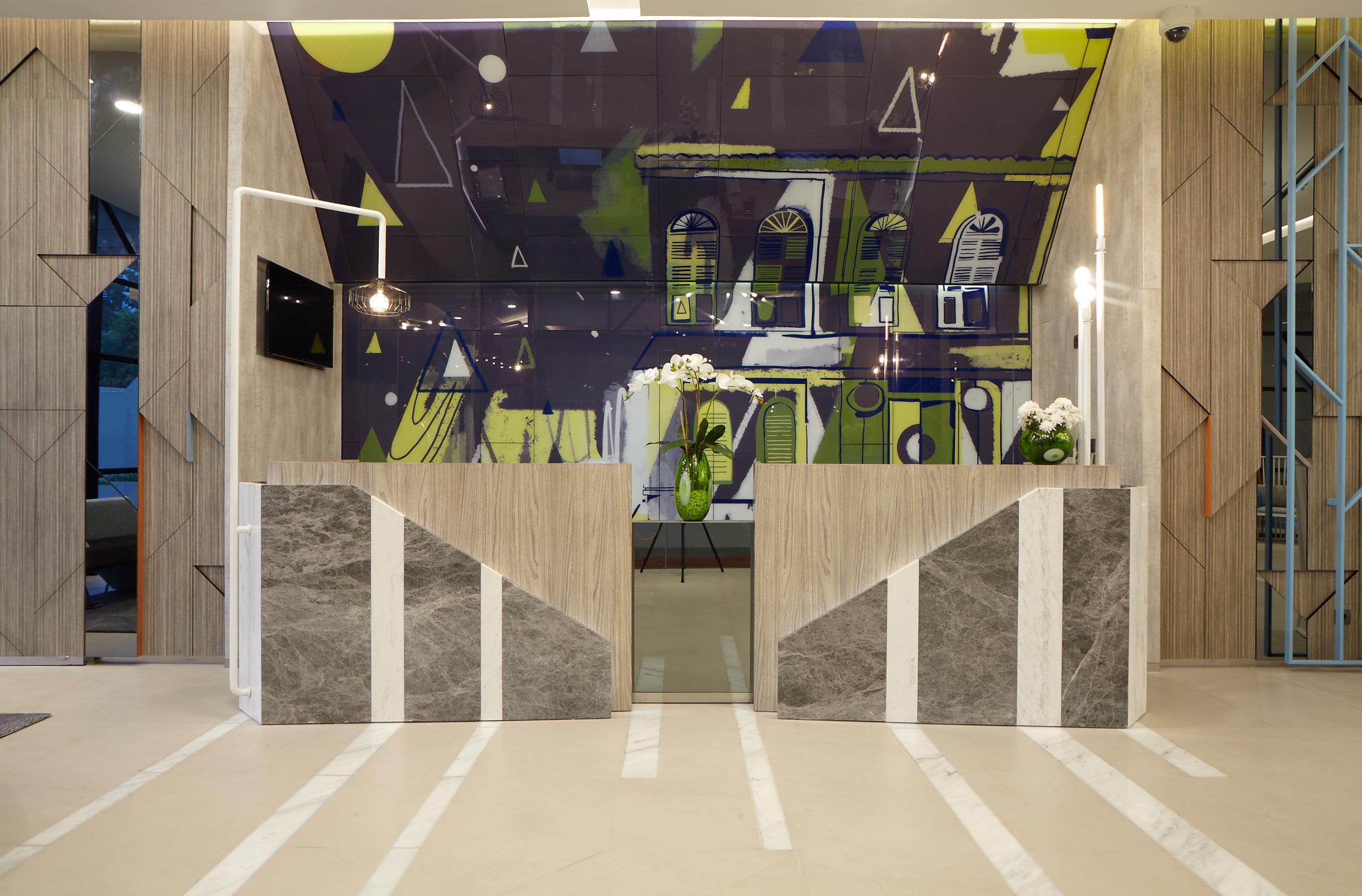 Vista Lobby ibis Styles Medan Pattimura