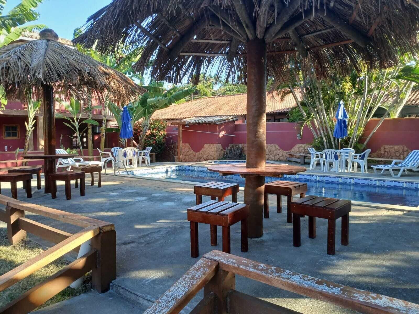 Vista Piscina Super Flats Geribá