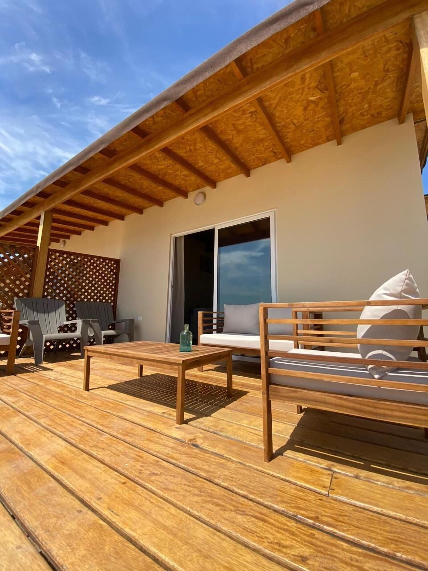 Vista Exterior Bungalows Gran Azul