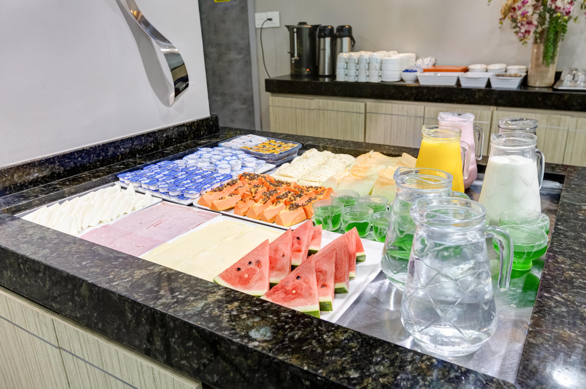 Área de desayuno BH Jaraguá Hotel