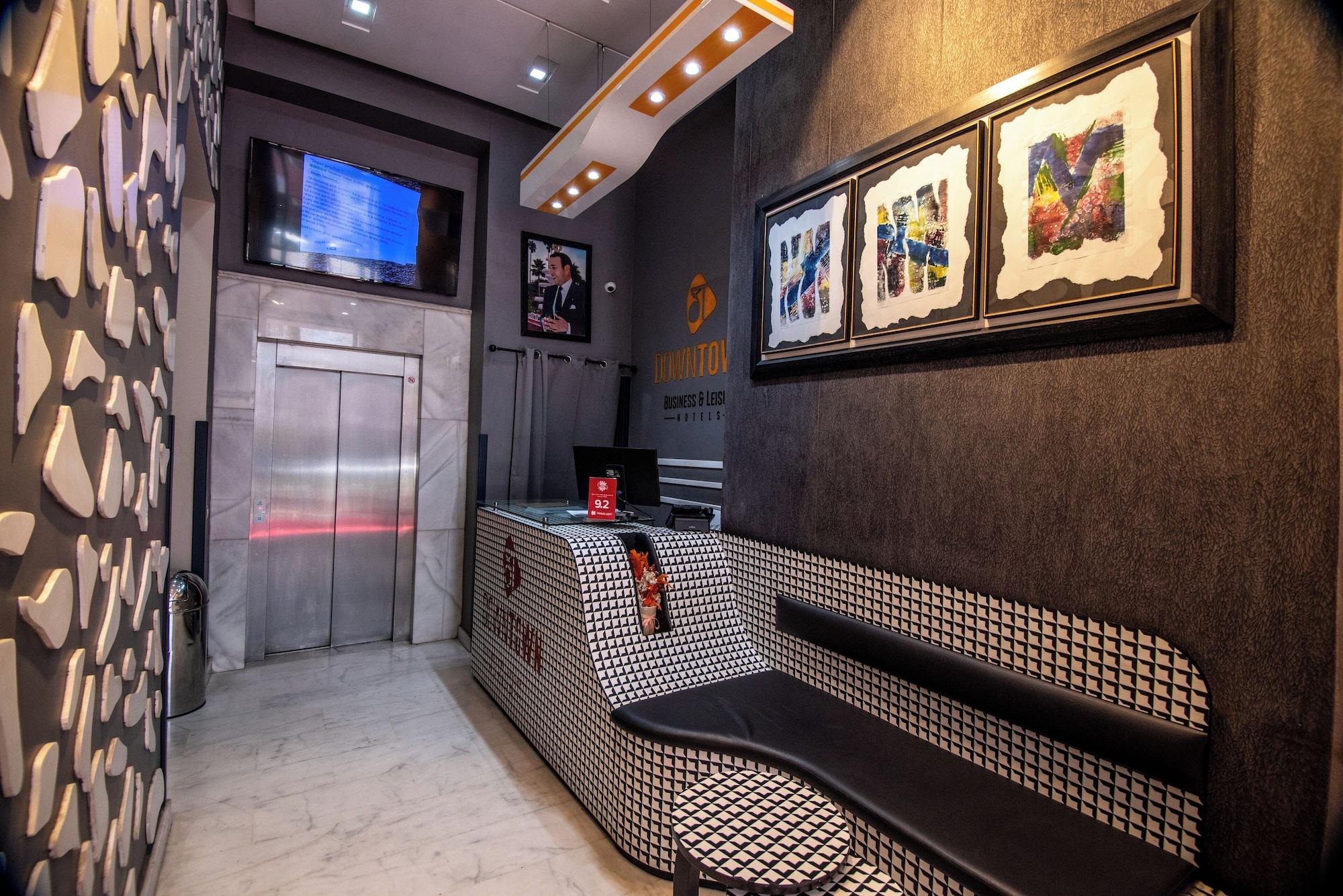 Vista Lobby DownTown Hotel Maârif Casablanca By TSA
