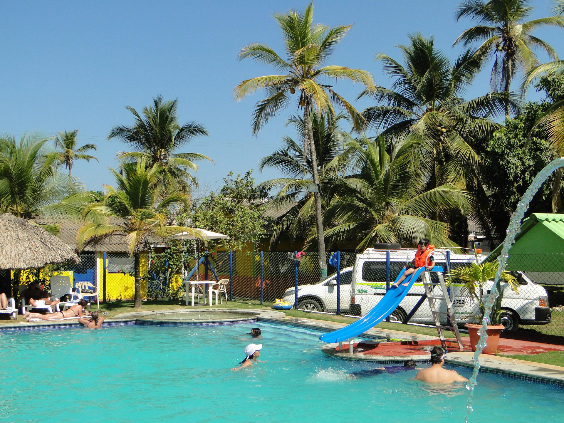 Vista Piscina Hotel Nitana