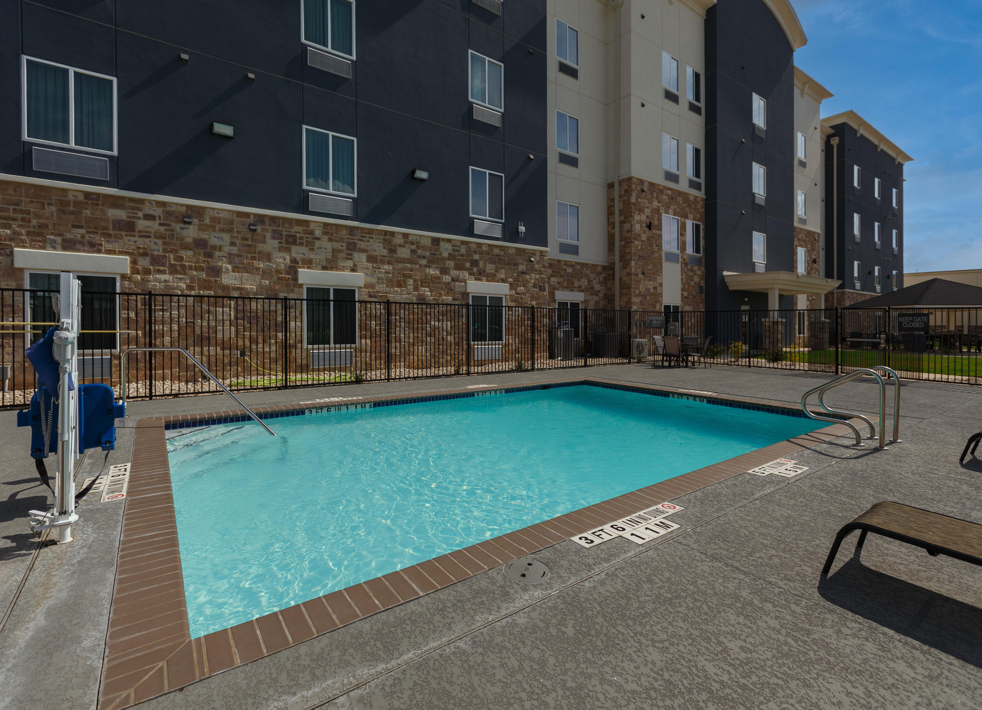 Vista Piscina Candlewood Suites SAN ANTONIO - SCHERTZ