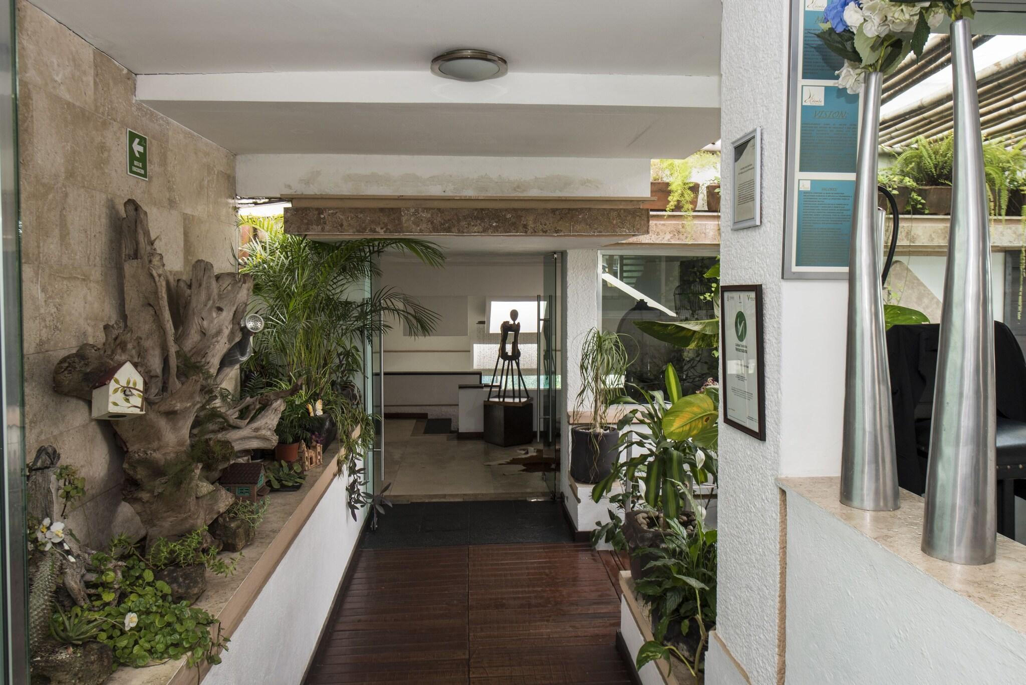 Vista Lobby Colombe Hotel Boutique