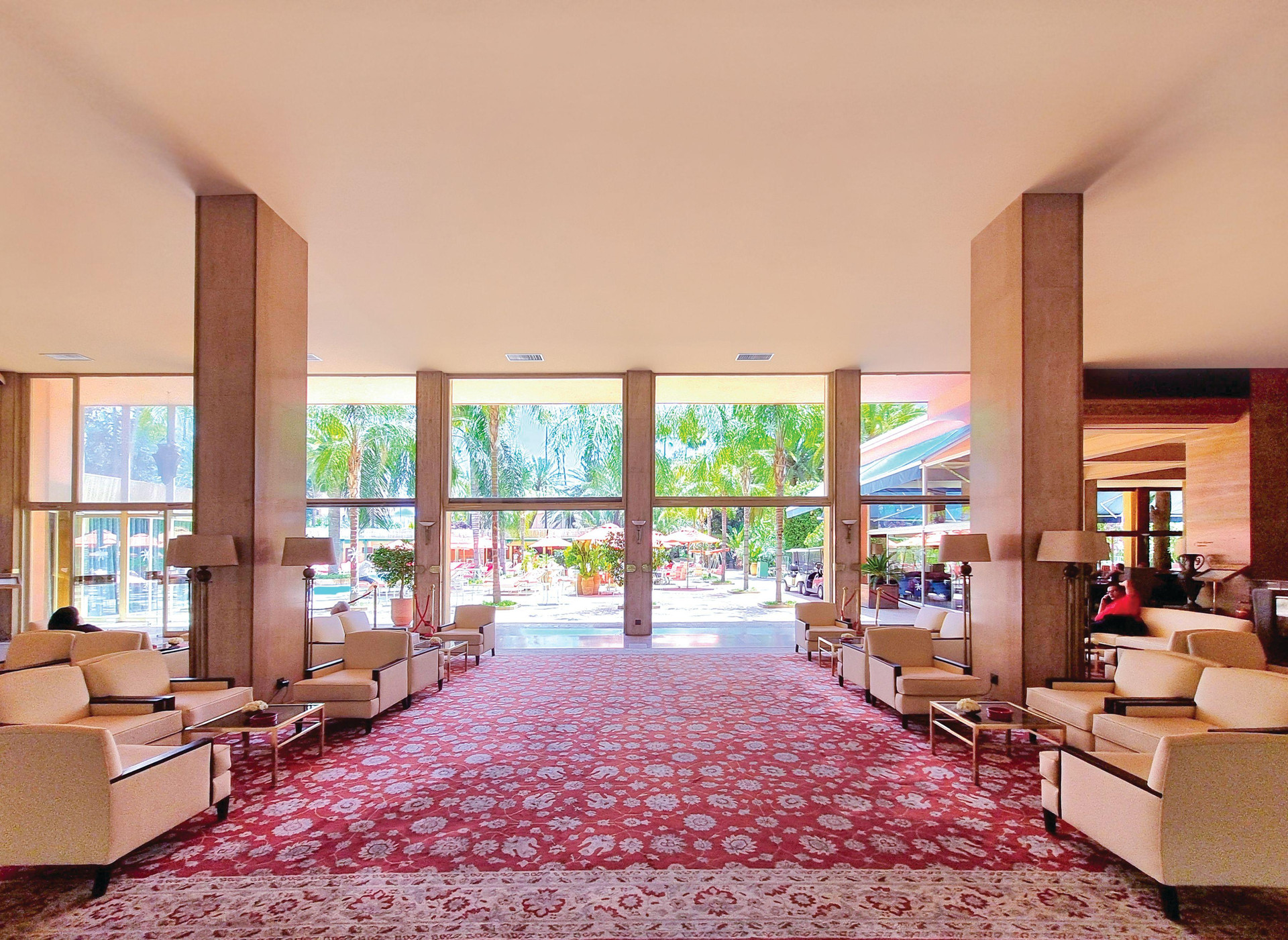 Vista Lobby Es Saadi Marrakech Resort Hotel