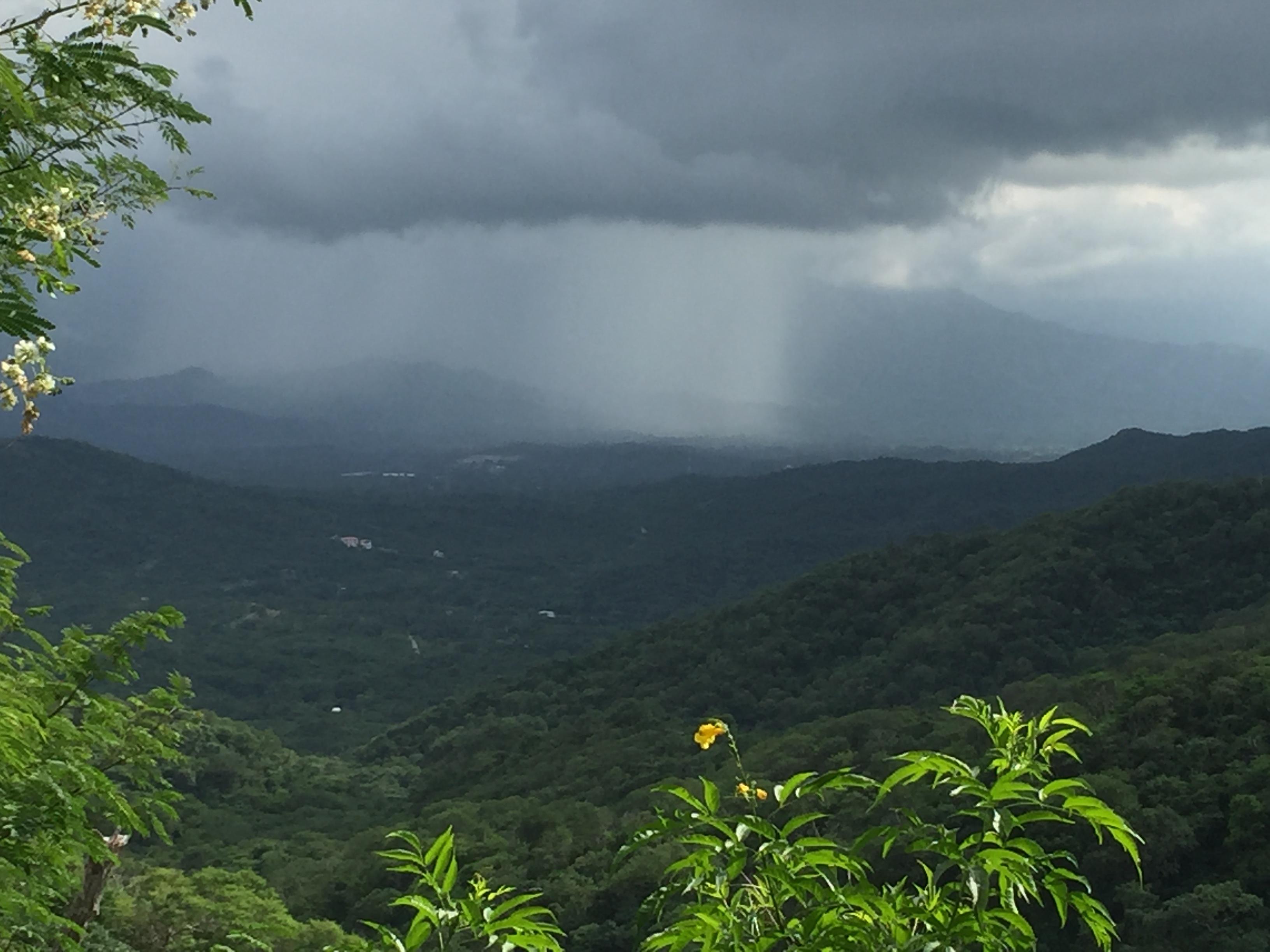 Vista Lobby Hostal Campestre Olas de Neguanje