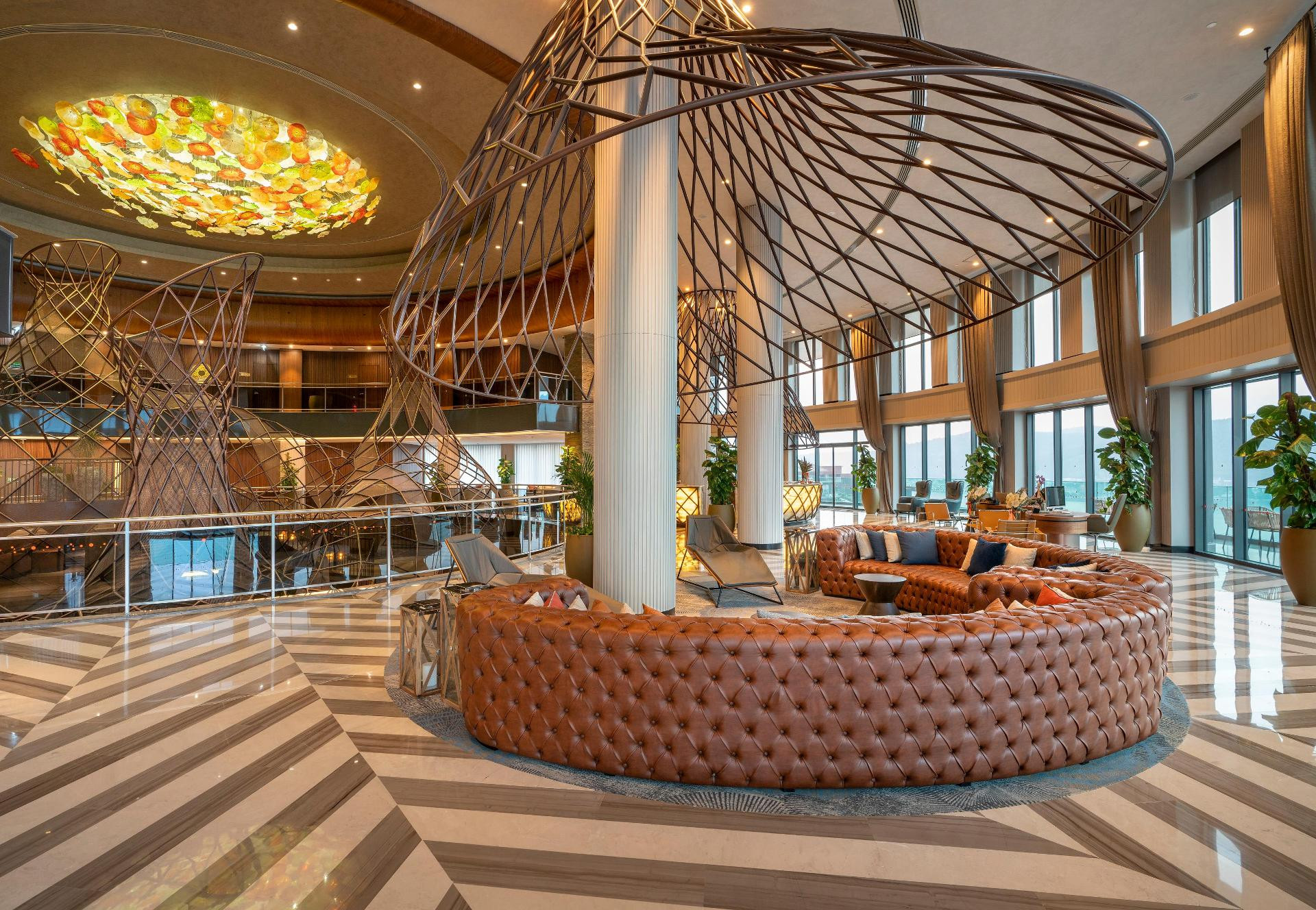 Vista Lobby Lujo Hotel Art &Joy