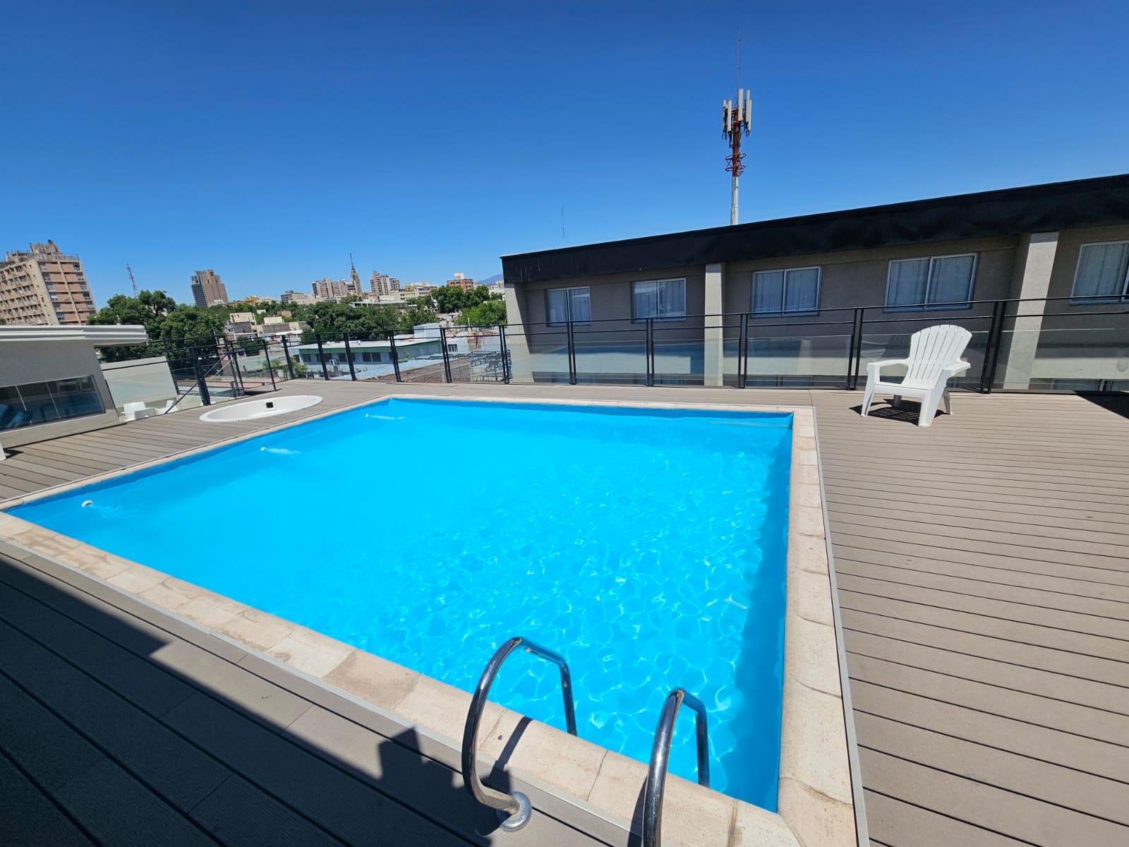 Vista Piscina Dakar Hotel