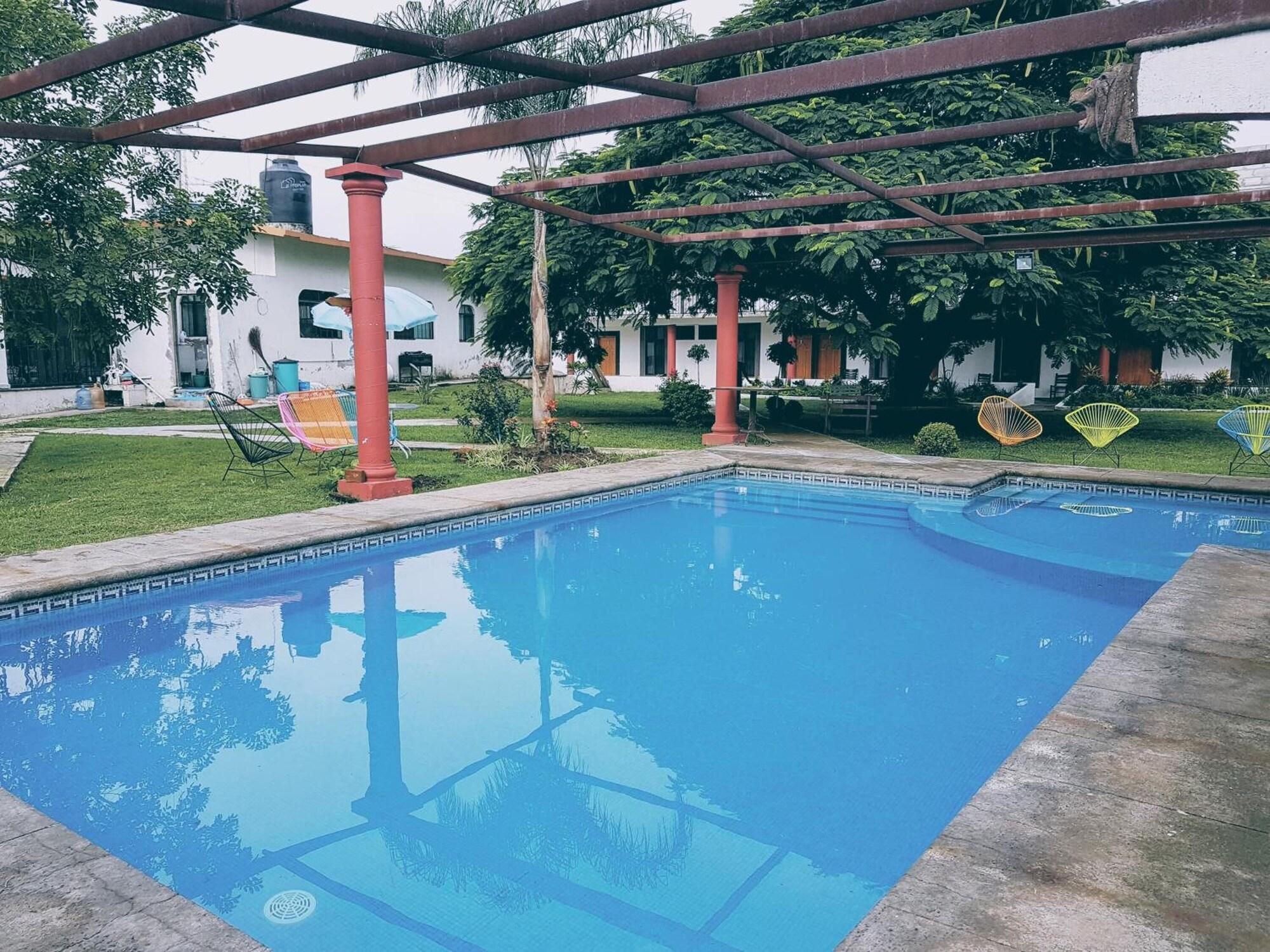 Vista Piscina Hotel Hacienda San Miguel