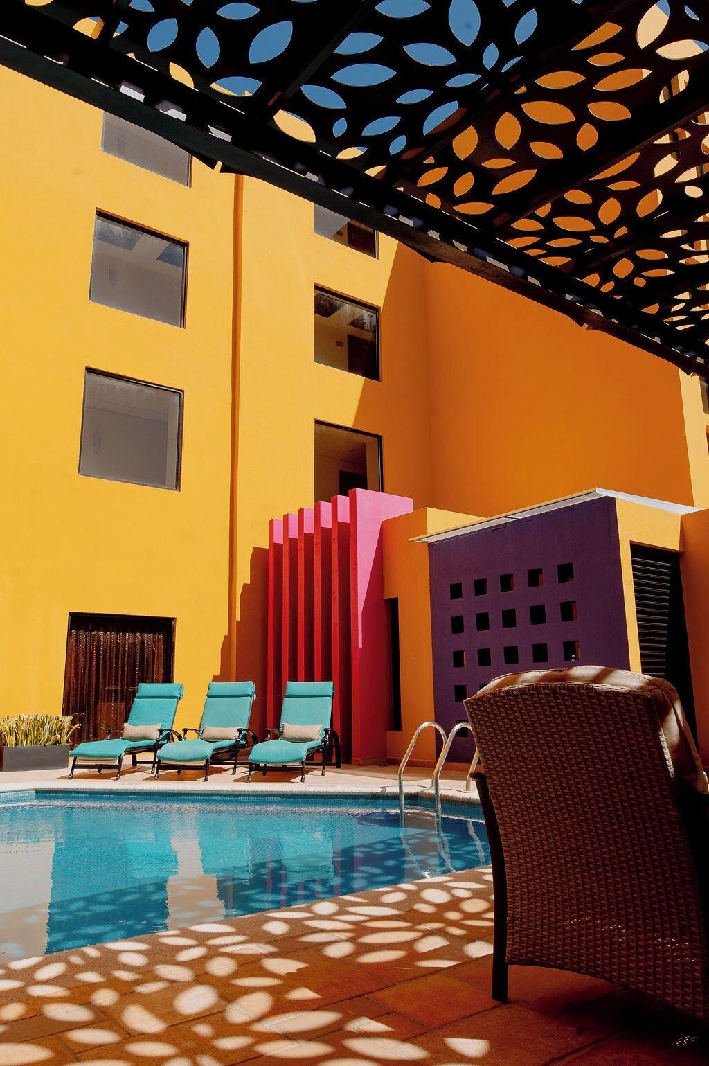 Vista Piscina Hotel Plaza Colonial