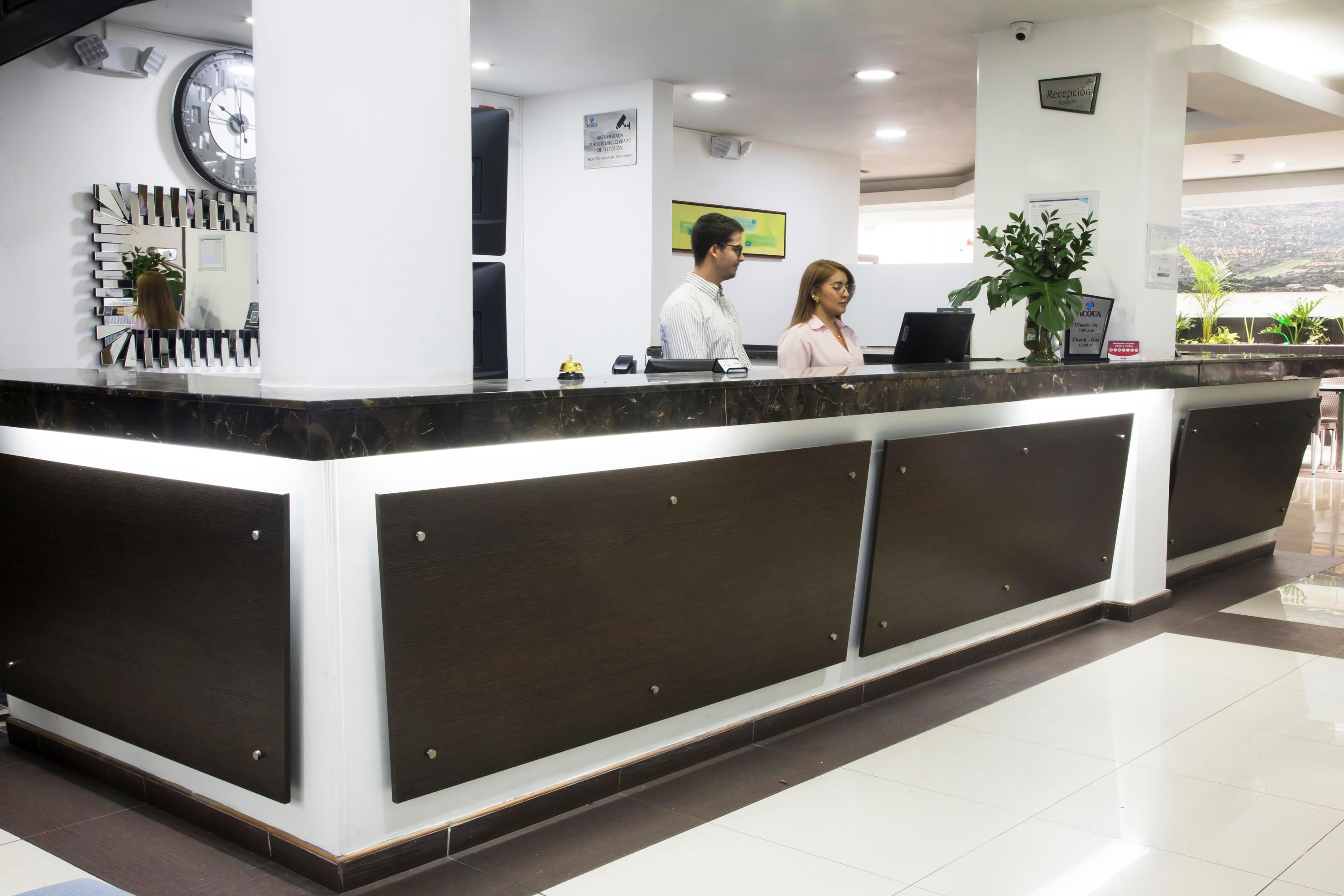 Vista Lobby Hotel Acqua Medellín