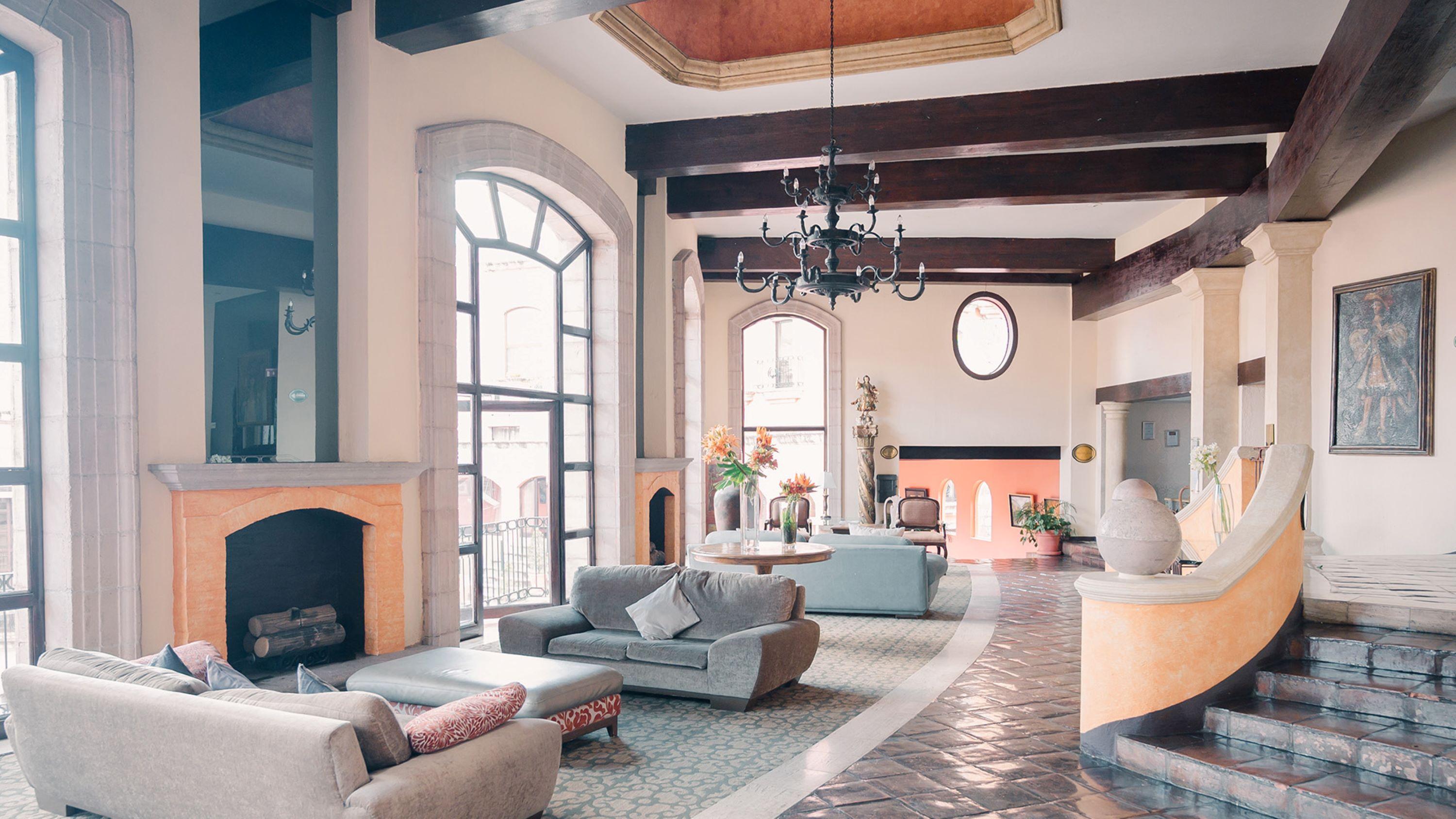 Vista Lobby Quinta Real Zacatecas