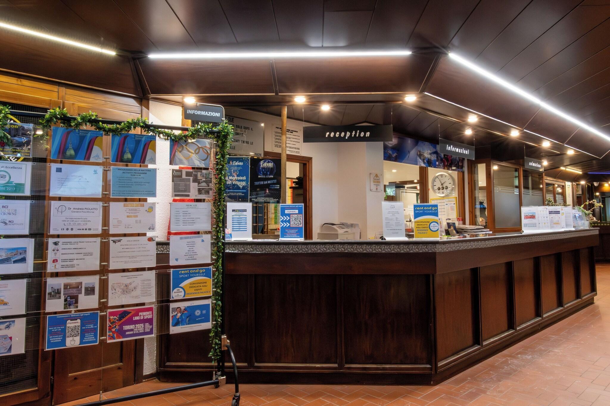 Vista Lobby Resort Palace Sestriere 1 E 2