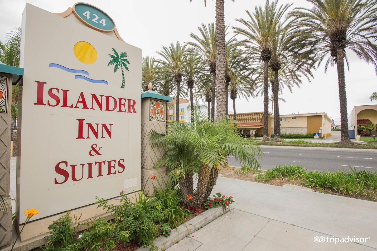 Vista Exterior Anaheim Islander Inn and Suites