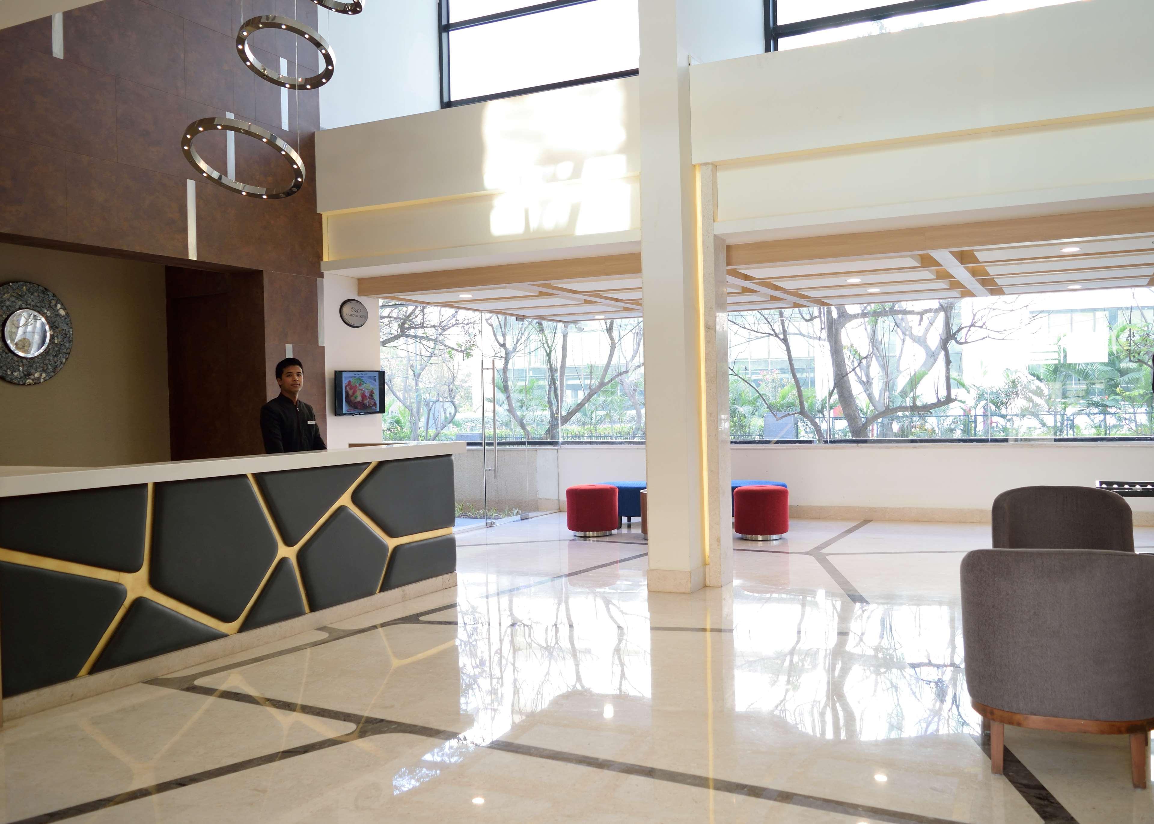 Vista Lobby RBD Sarovar Portico, Bengaluru