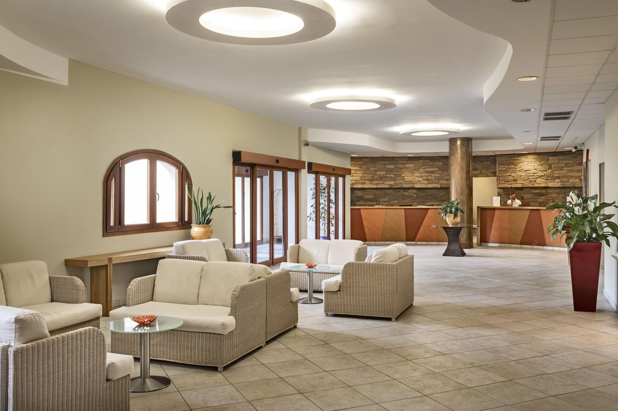 Vista Lobby Blu Hotel Morisco