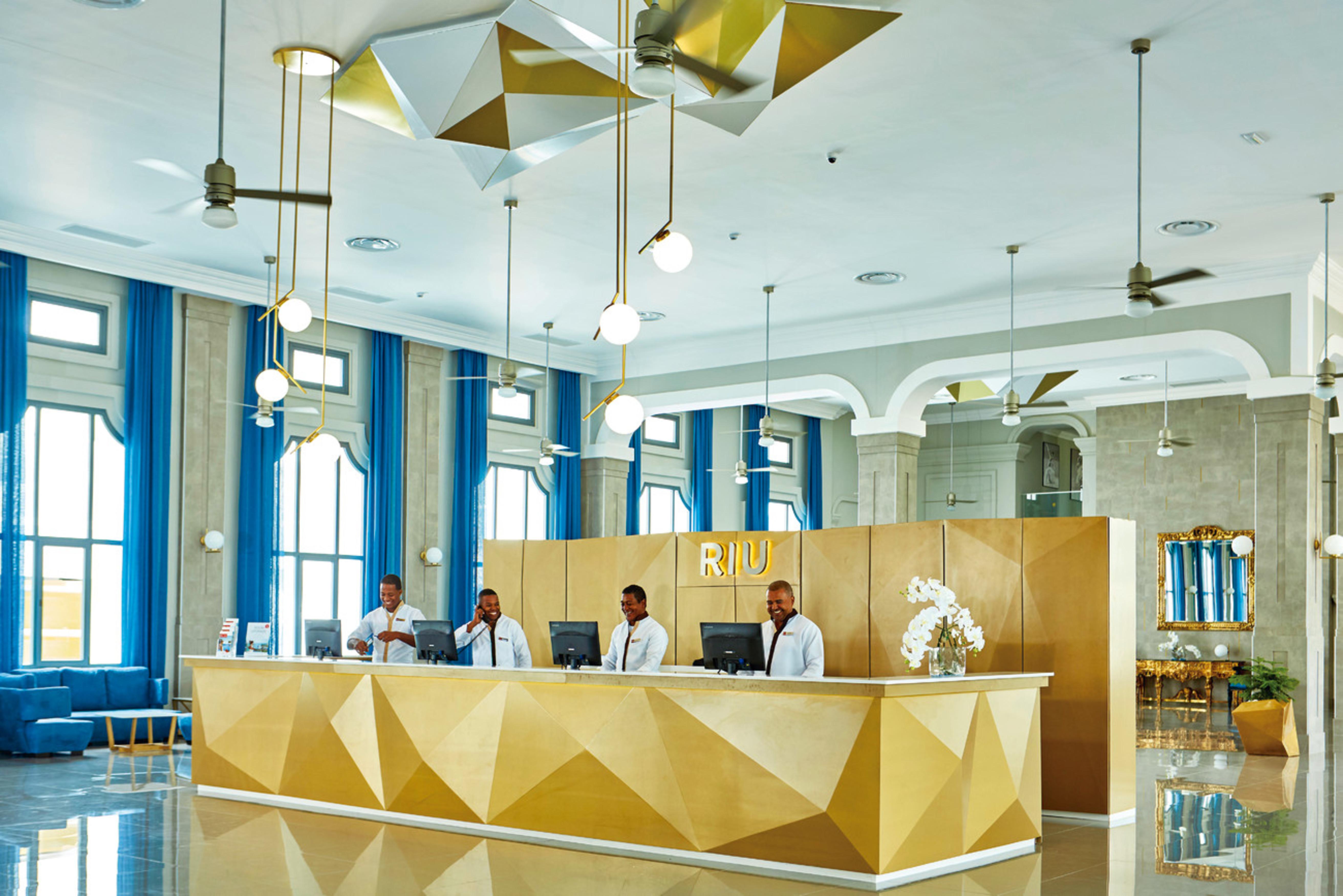 Vista Lobby RIU Palace Punta Cana - All Inclusive