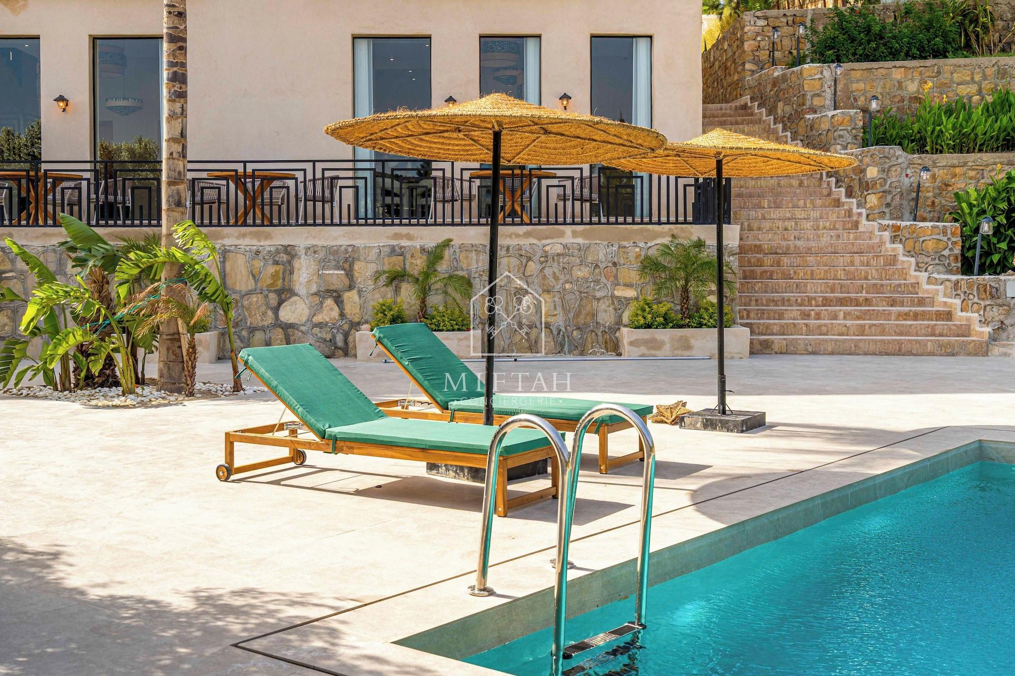 Vista Piscina DAR LAZIZA